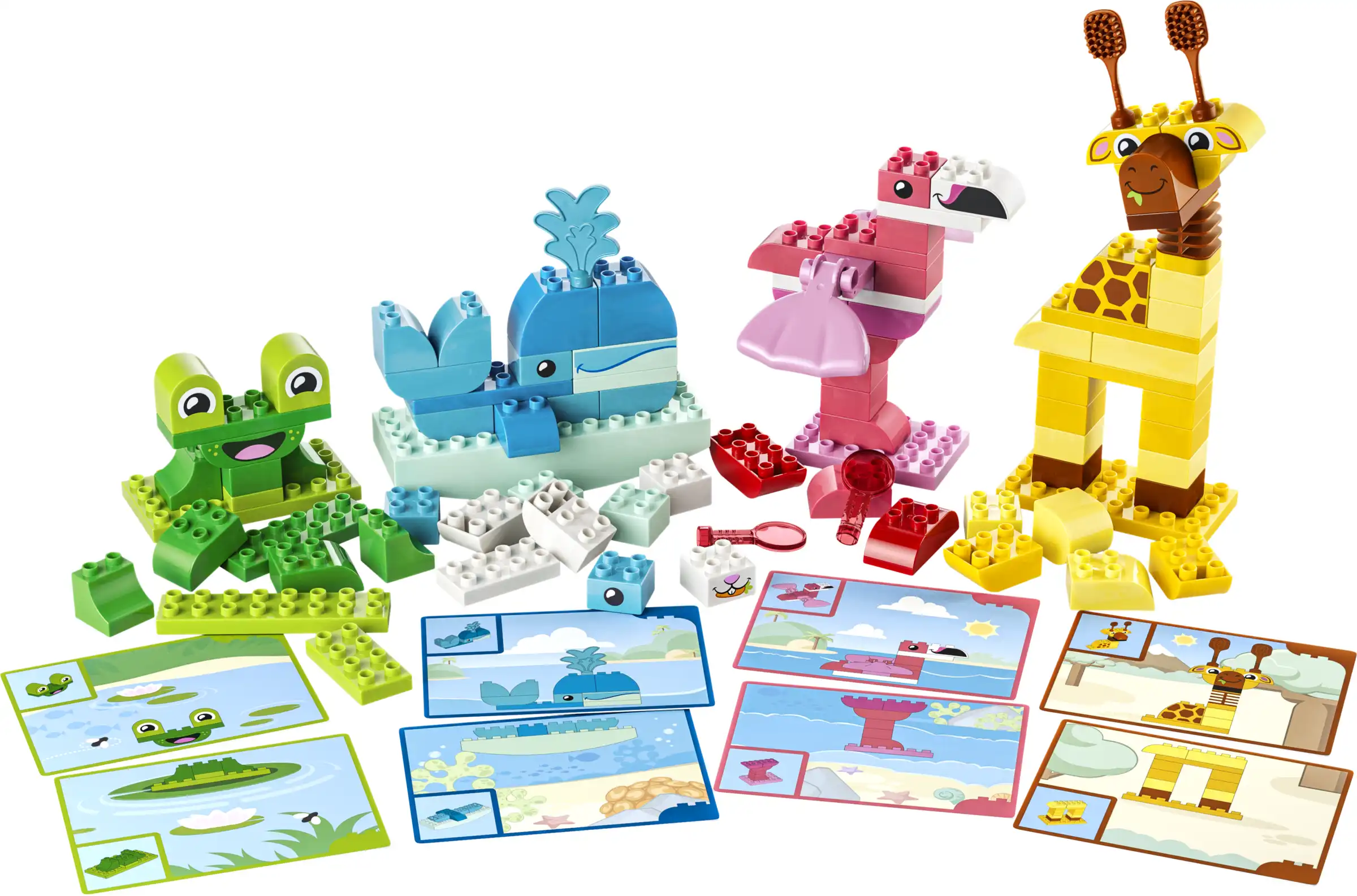 Zdjecie zestawu LEGO 10472 DUPLO Gra w budowanie zwierzątek 3