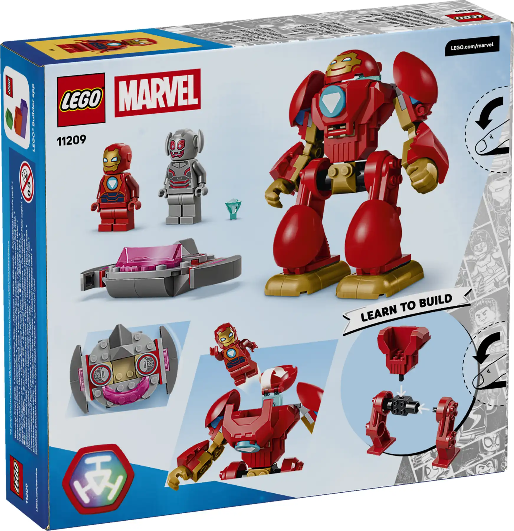 Zdjecie zestawu LEGO 11209 Marvel Ultron kontra Iron Man 3
