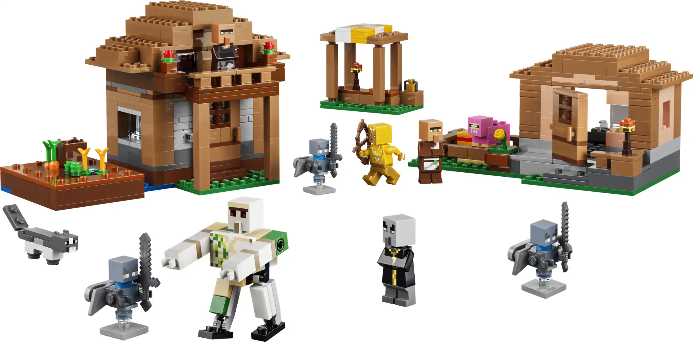 Zdjecie zestawu LEGO 21596 Minecraft Najazd przywoływaczy na wioskę 4