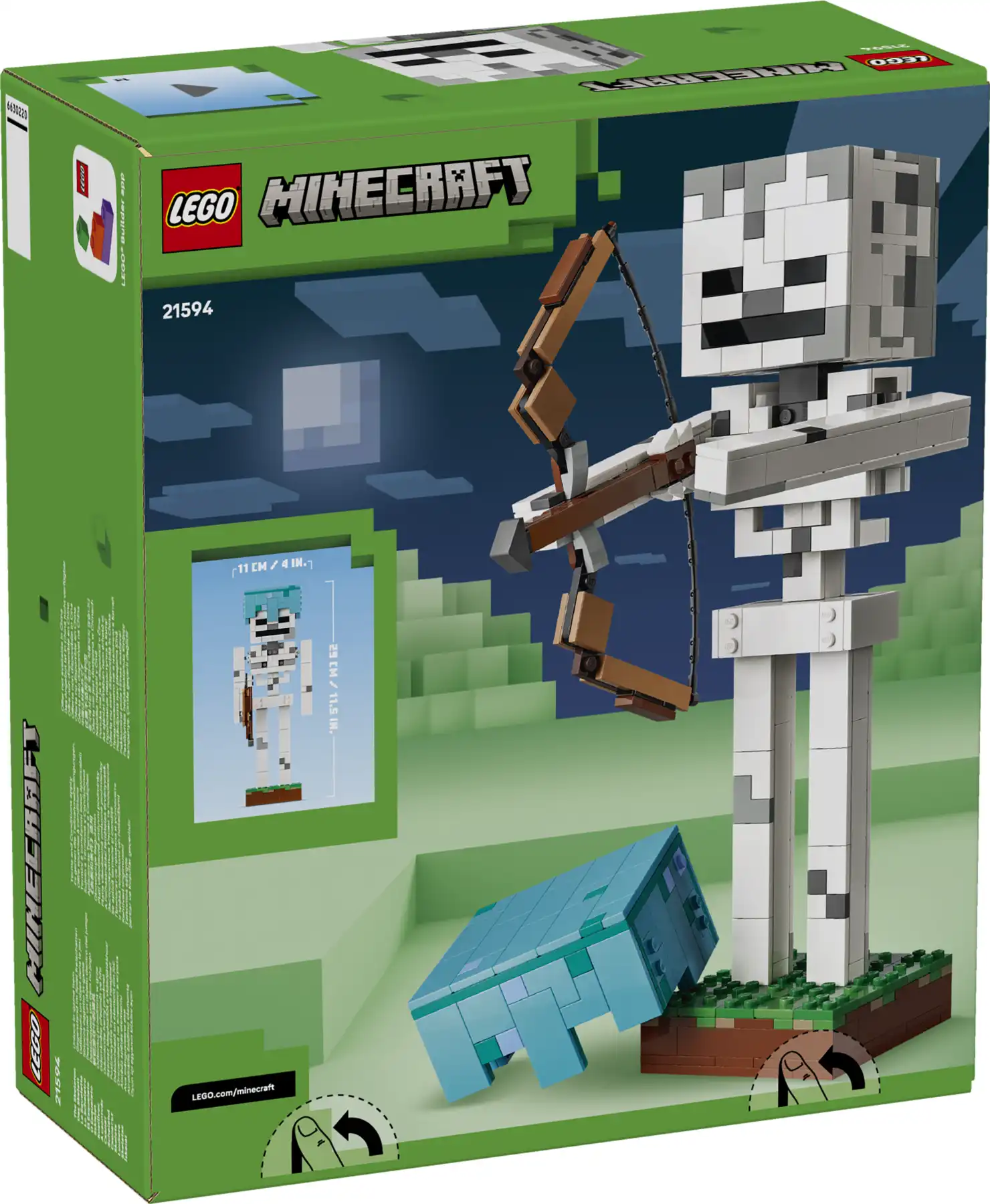 Zdjecie zestawu LEGO 21594 Minecraft Szkielet 3