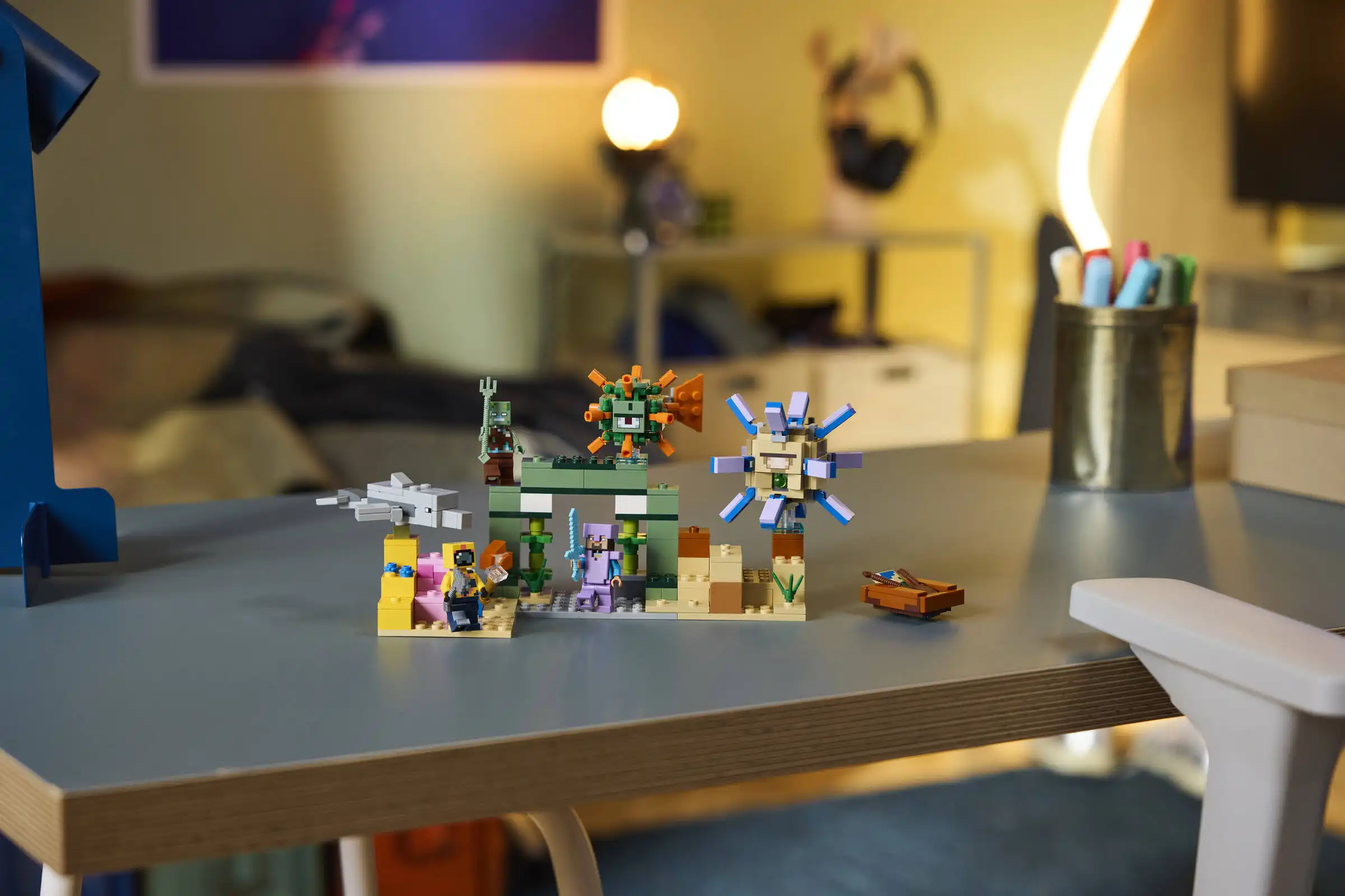Zdjecie zestawu LEGO 21598 Minecraft Podwodna przygoda 2