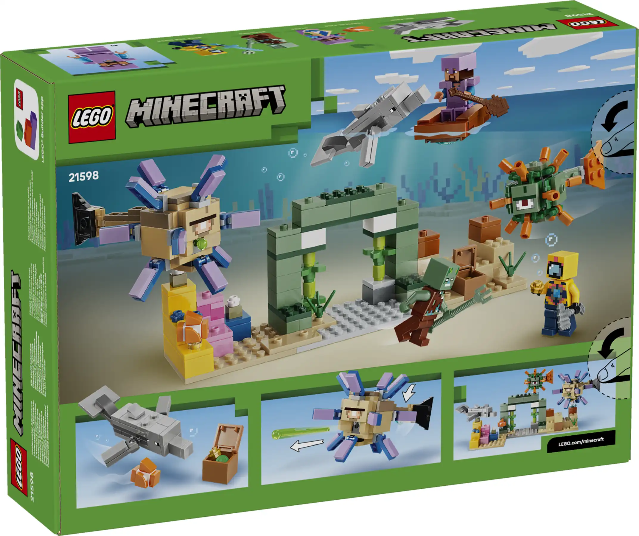 Zdjecie zestawu LEGO 21598 Minecraft Podwodna przygoda 3