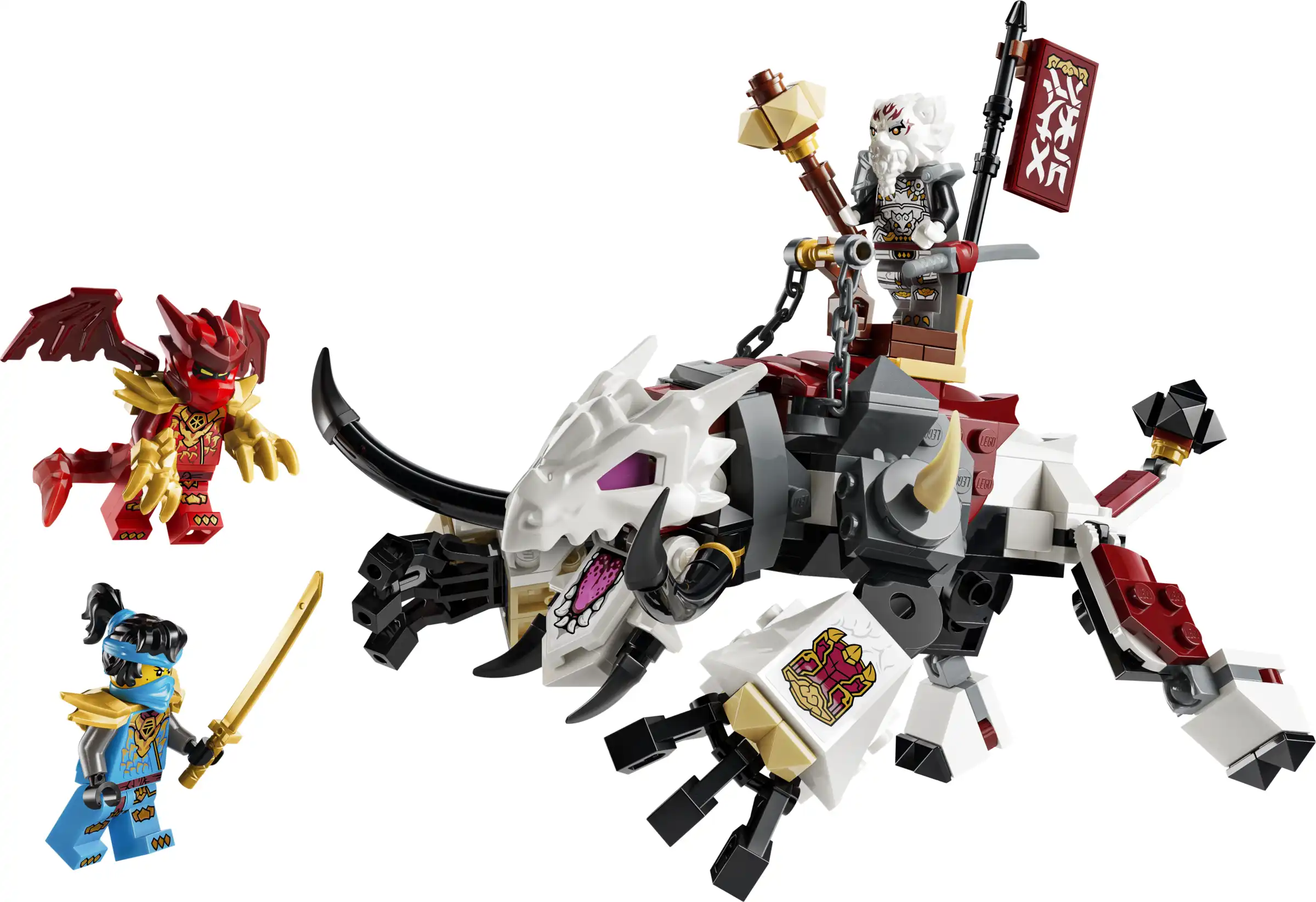 Zdjecie zestawu LEGO 71863 NINJAGO Zilvar i smocza bestia Grimtak 3