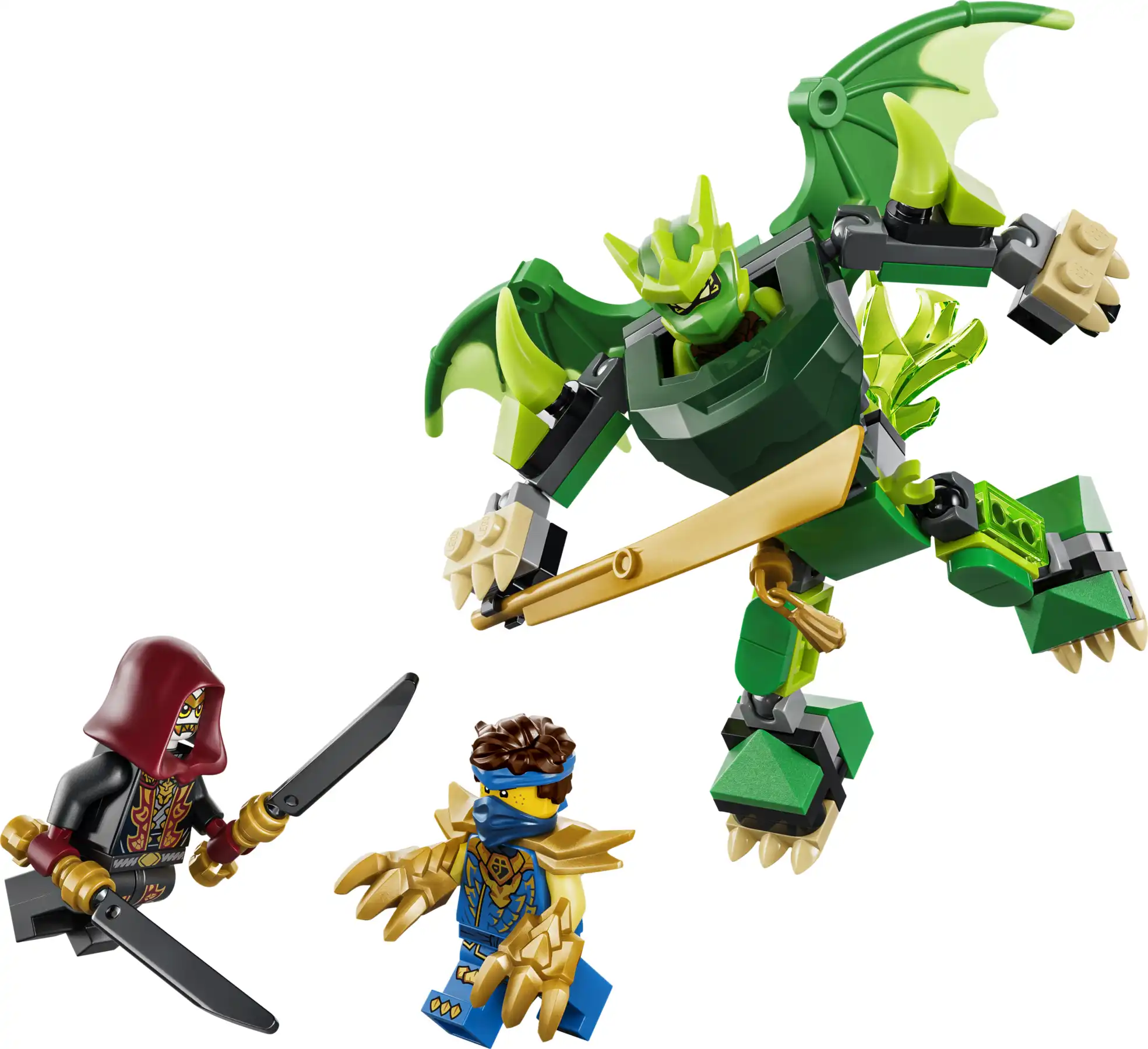 Zdjecie zestawu LEGO 71862 NINJAGO Smoczy mech Lloyda — zestaw bitewny 1