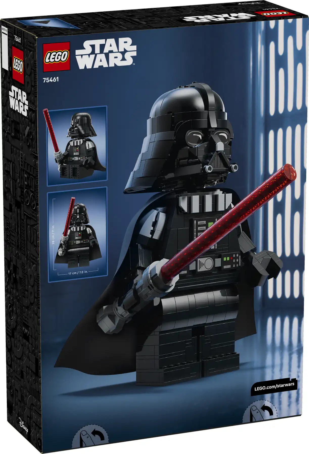 Zdjecie zestawu LEGO 75461 Star Wars Powiększona minifigurka Dartha Vadera™ 1