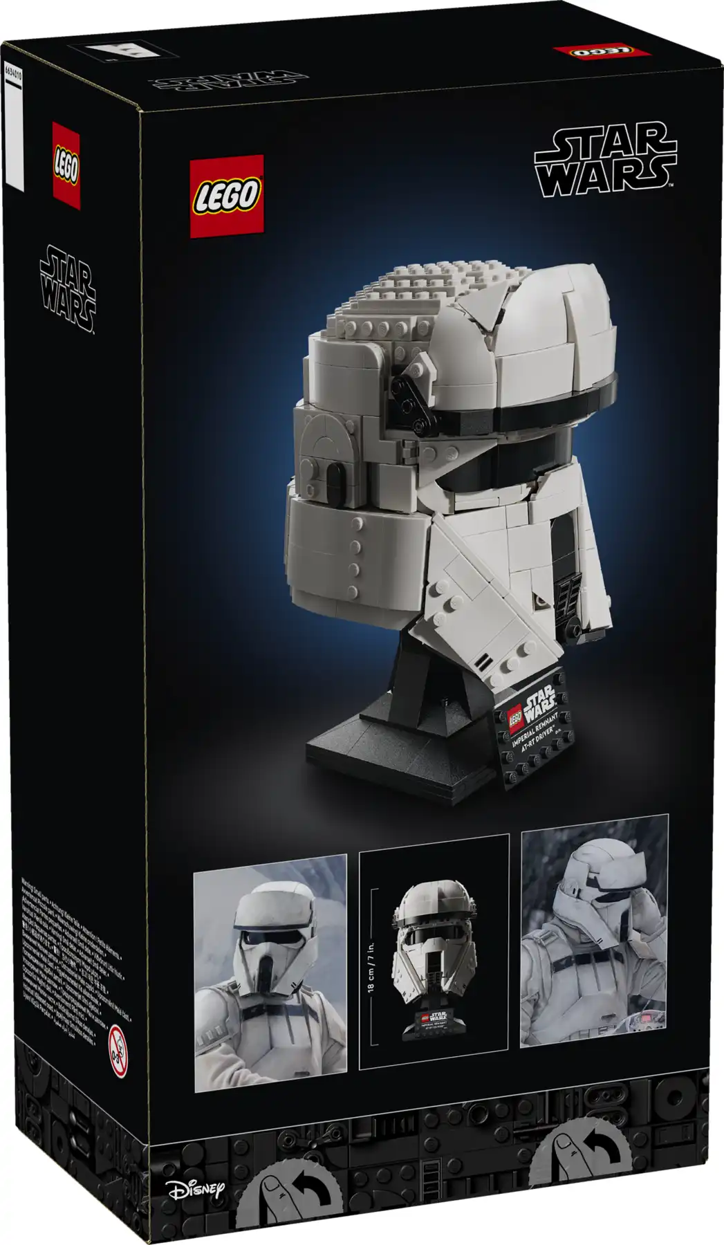 Zdjecie zestawu LEGO 75458 Star Wars Hełm kierowcy AT-RT Resztek Imperium 1
