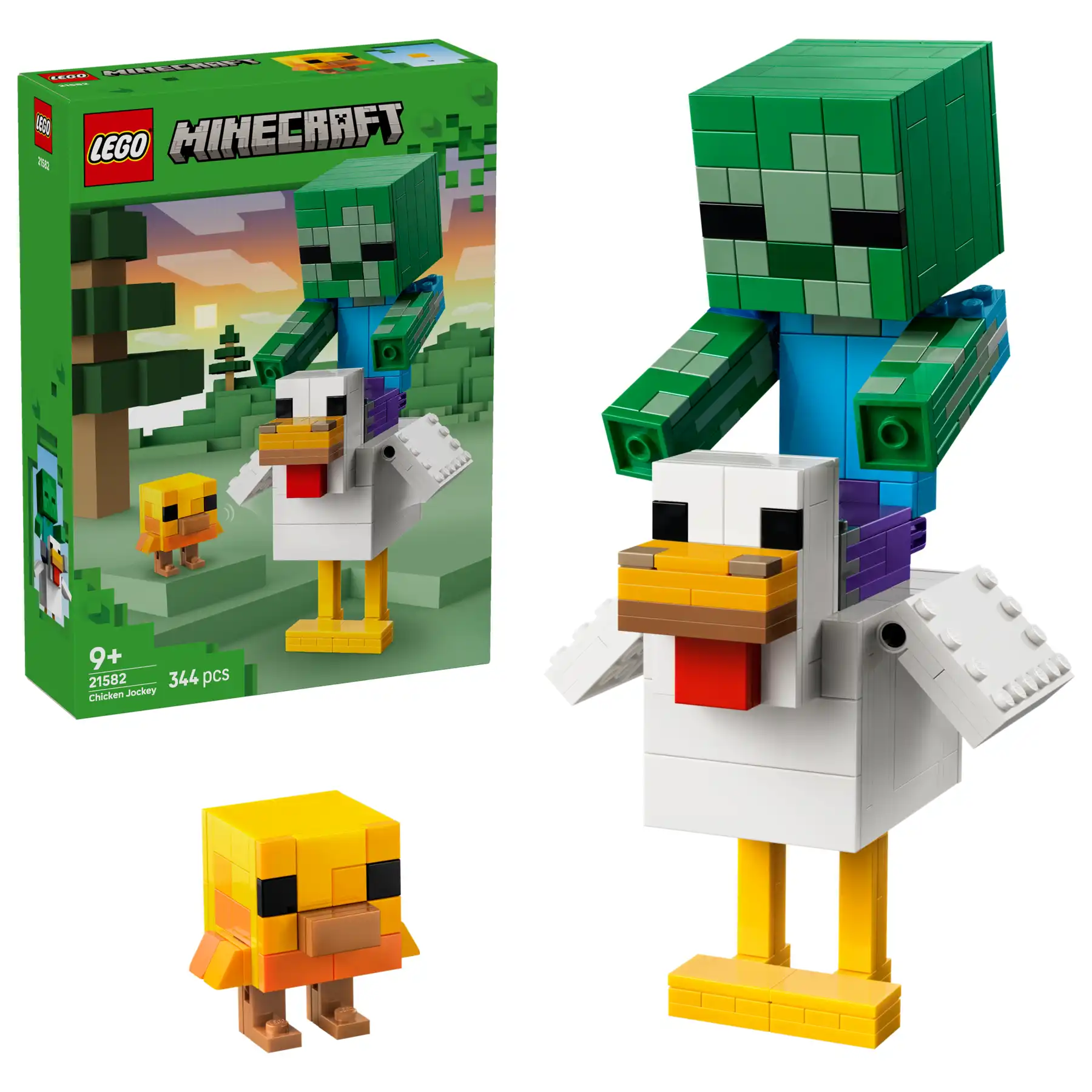 Zdjecie zestawu LEGO 21582 Minecraft Kurzy jeździec 1
