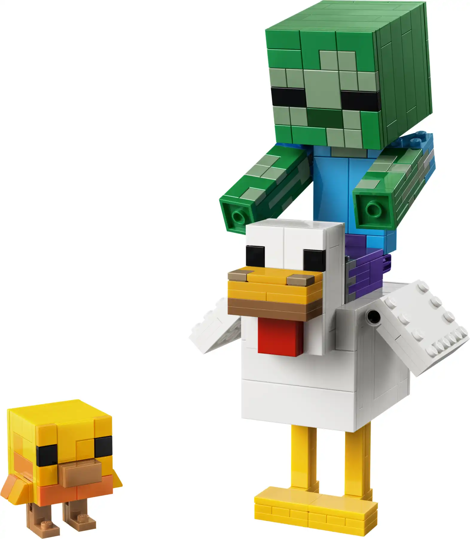 Zdjecie zestawu LEGO 21582 Minecraft Kurzy jeździec 1