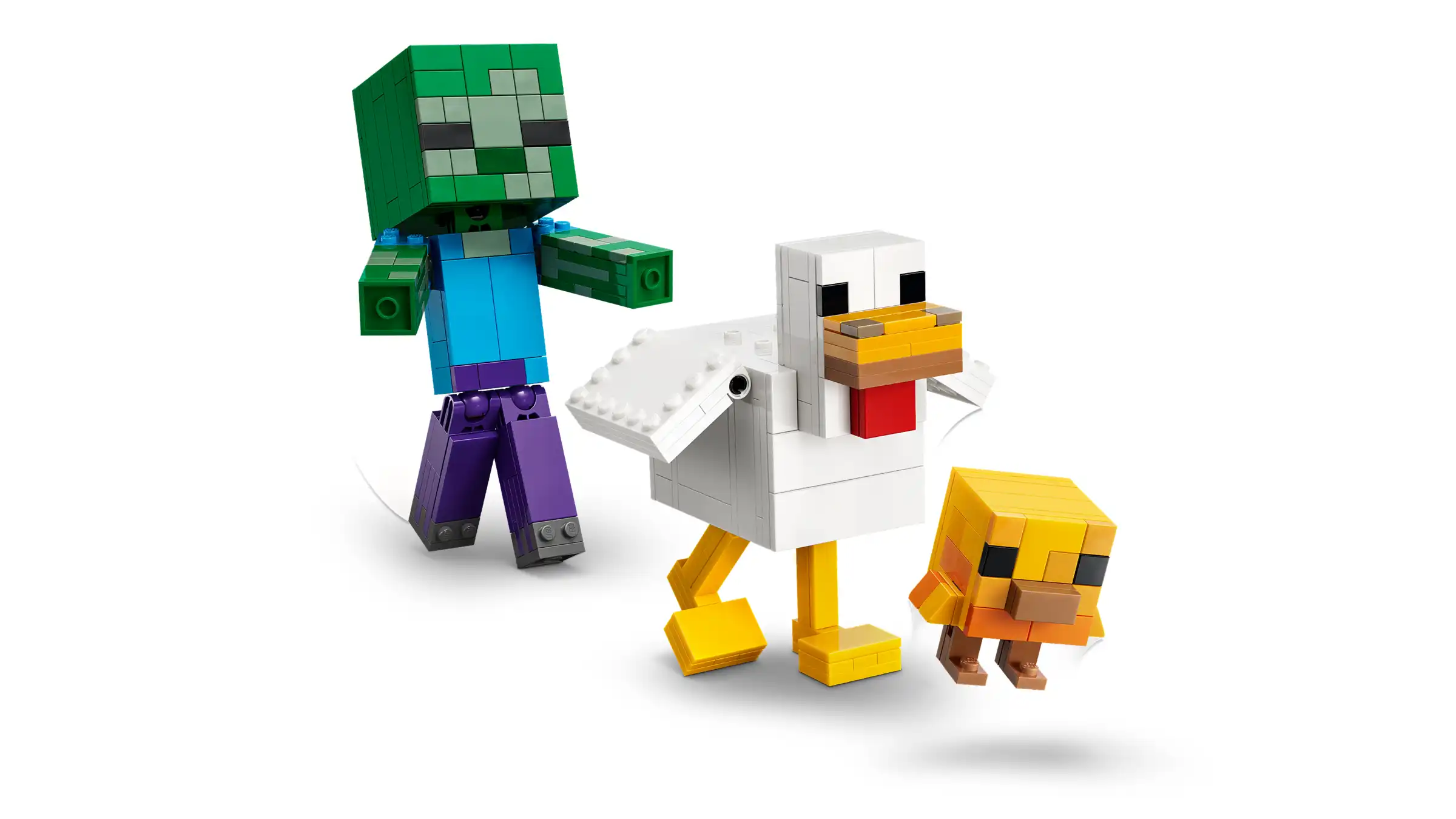 Zdjecie zestawu LEGO 21582 Minecraft Kurzy jeździec 3