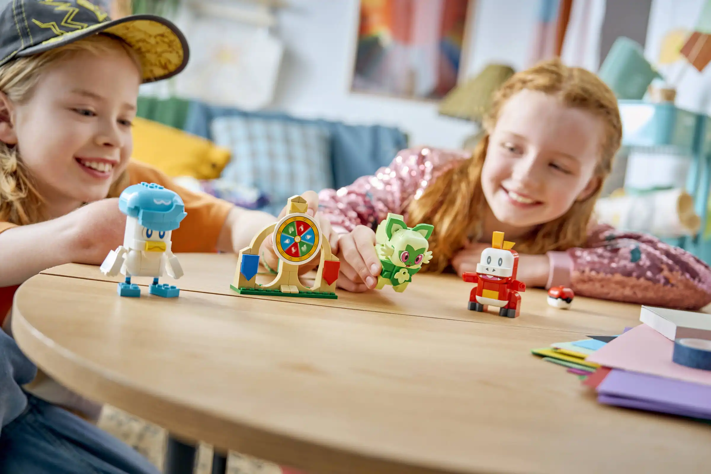 Zdjecie zestawu LEGO 72158  SMART Play™: Sprigatito, Fuecoco i Quaxly — bitwa 2
