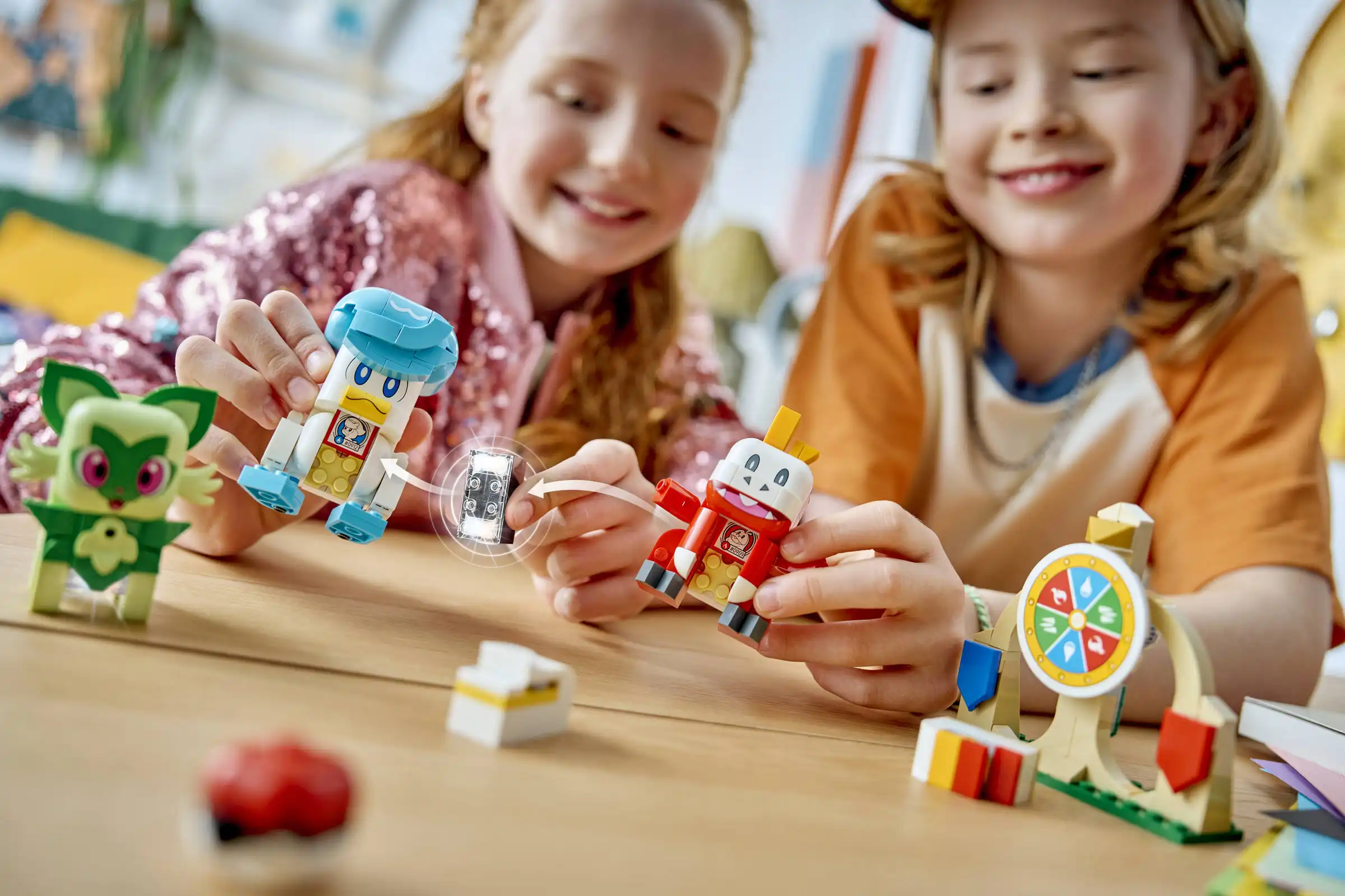 Zdjecie zestawu LEGO 72158  SMART Play™: Sprigatito, Fuecoco i Quaxly — bitwa 3