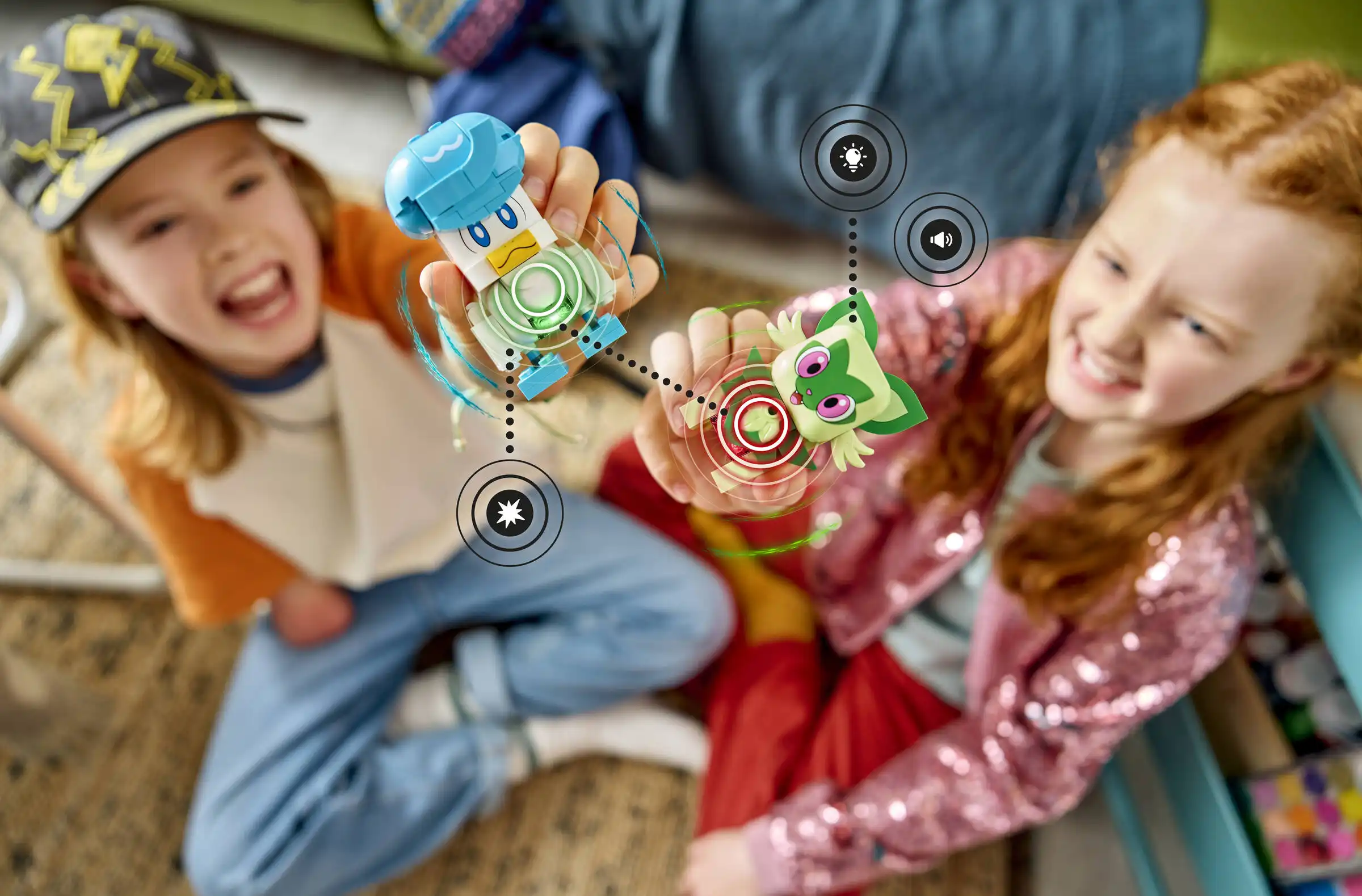 Zdjecie zestawu LEGO 72158  SMART Play™: Sprigatito, Fuecoco i Quaxly — bitwa 4