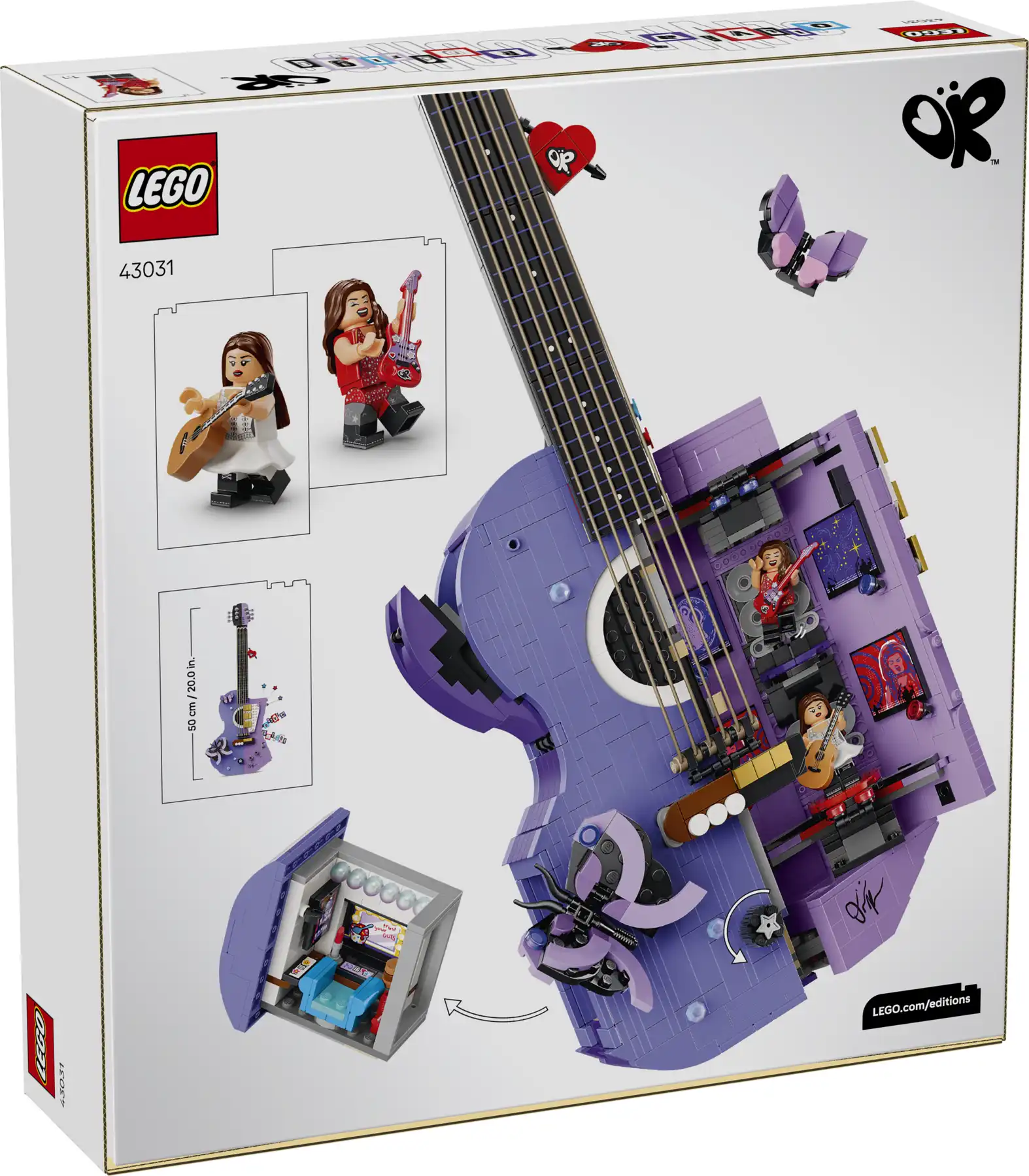 Zdjecie zestawu LEGO 43031 Editions Podwójna gitara Olivii Rodrigo 2