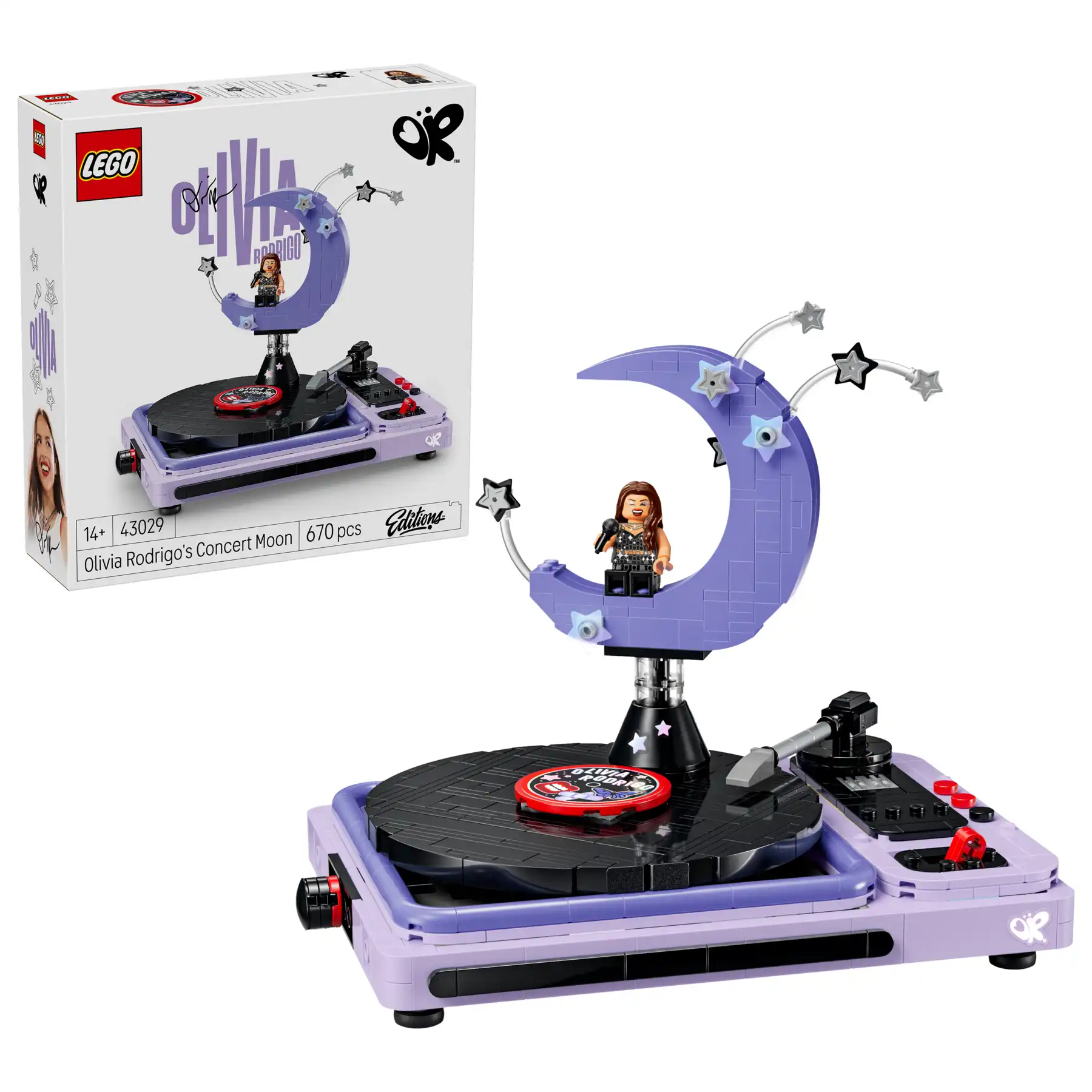 Zdjecie zestawu LEGO 43029 Editions Księżyc z koncertu Olivii Rodrigo 1