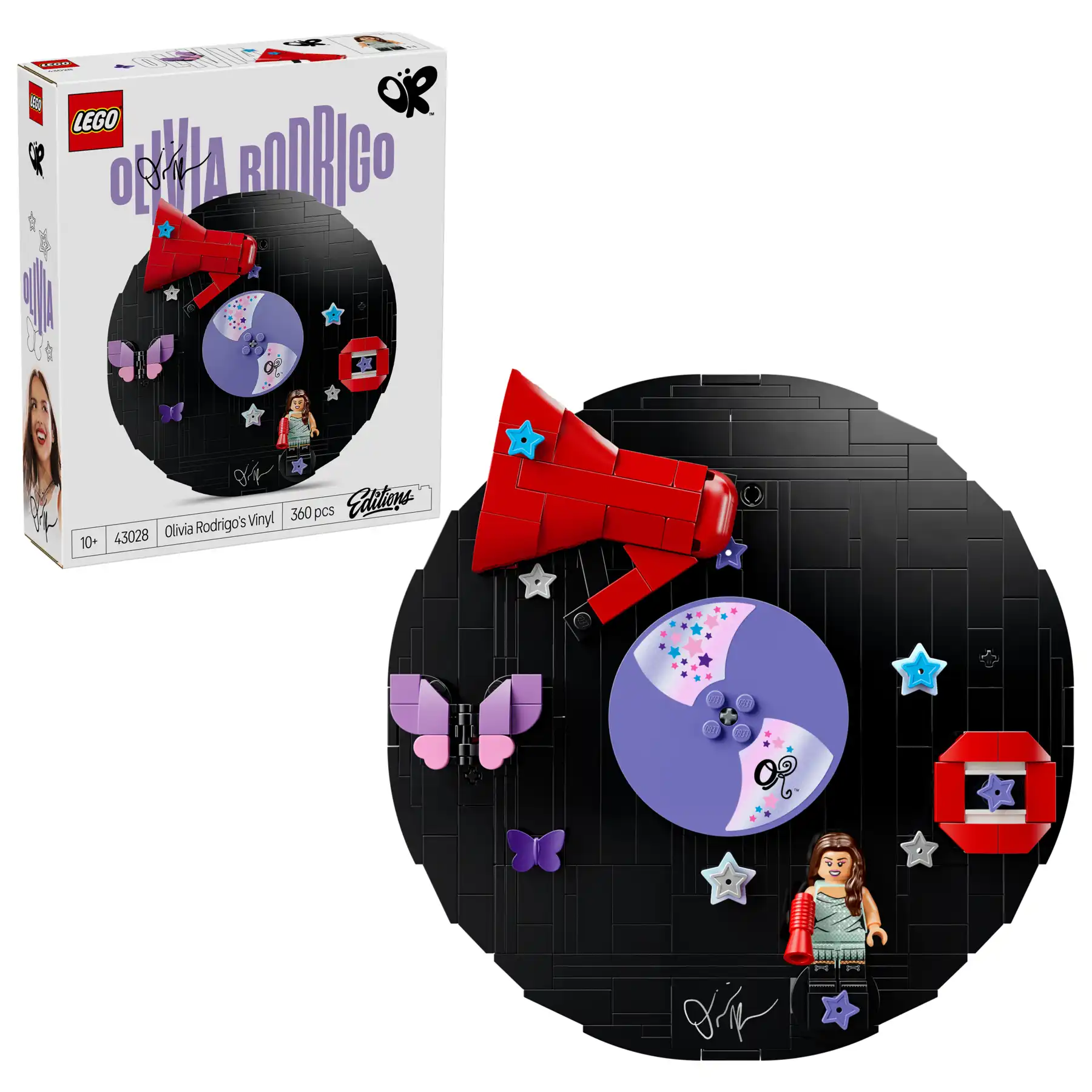 Zdjecie zestawu LEGO 43028 Editions Płyta winylowa Olivii Rodrigo 1