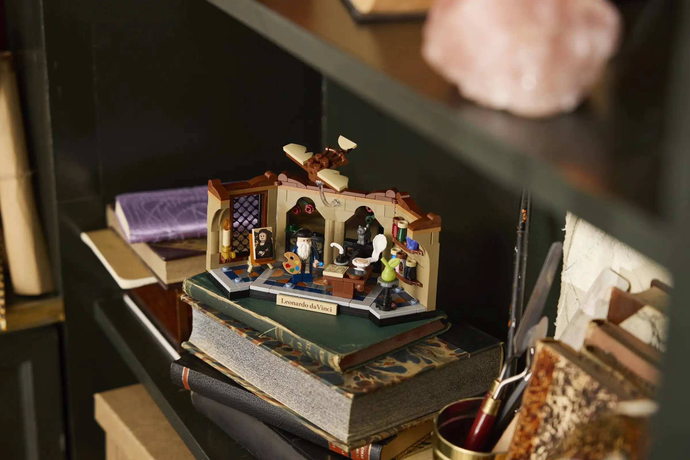 Zdjecie zestawu LEGO 40902  Hołd dla Leonarda da Vinci 1