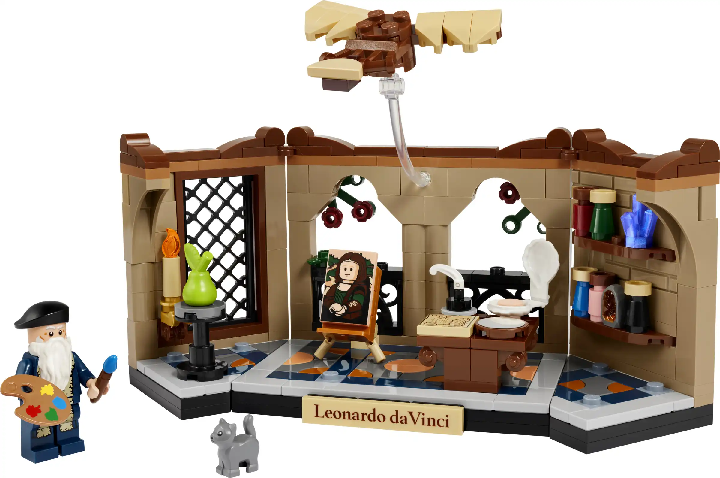 Zdjecie zestawu LEGO 40902  Hołd dla Leonarda da Vinci 4