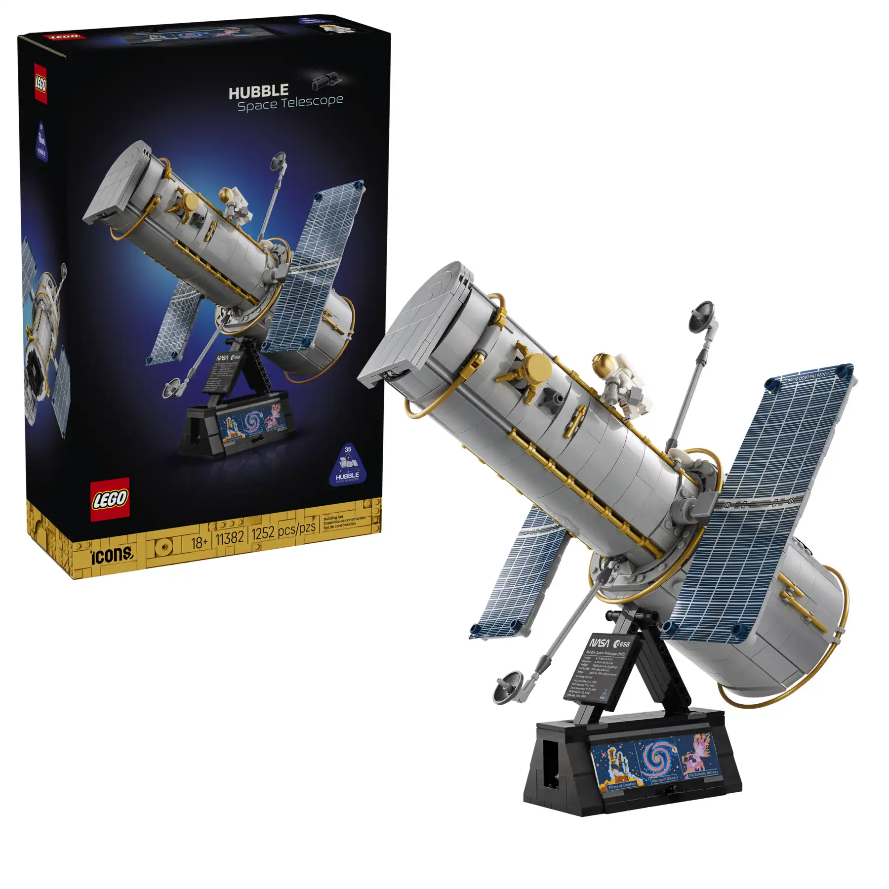 Zdjecie zestawu LEGO 11382 Icons Kosmiczny Teleskop Hubble’a 1