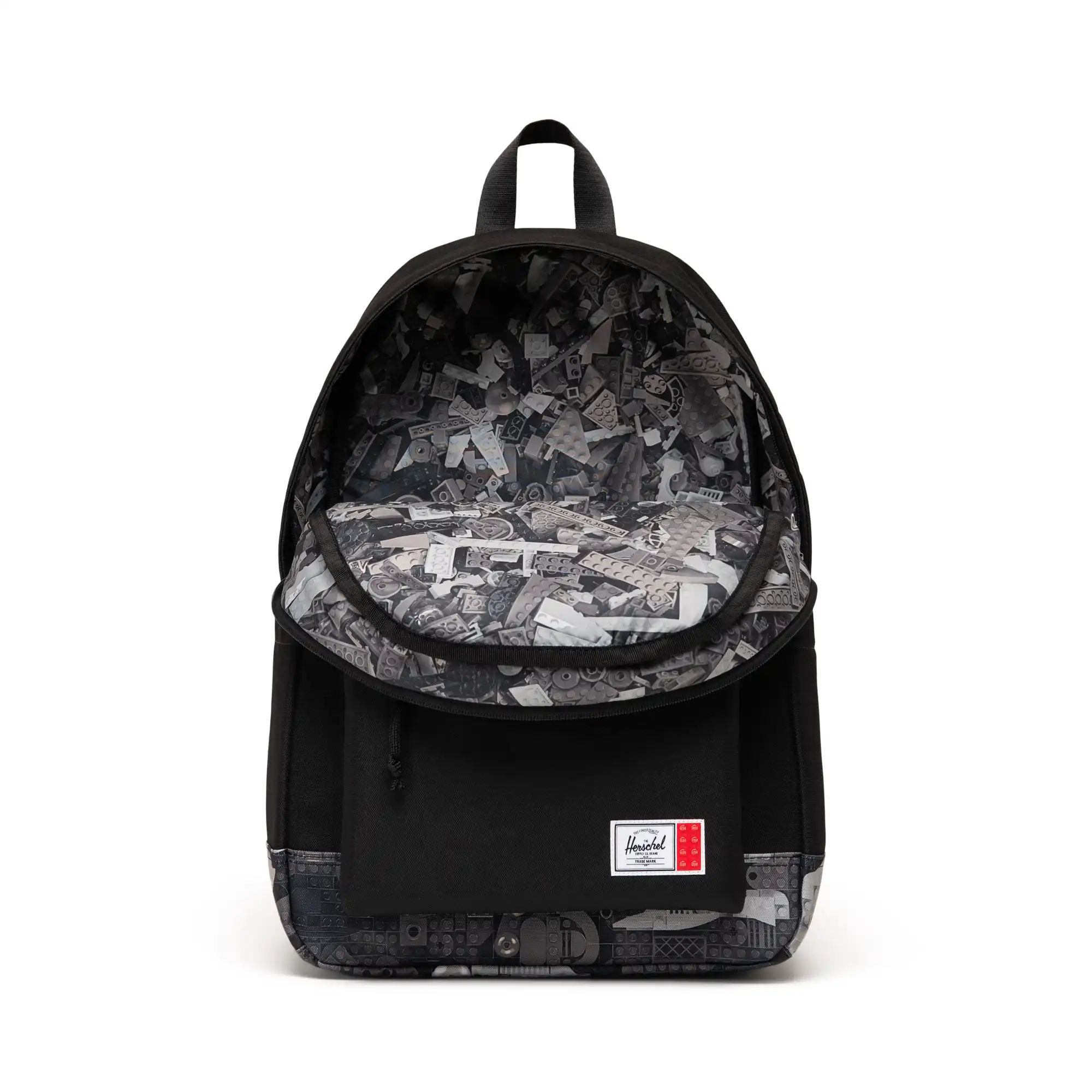Zdjecie zestawu LEGO 5010434 Inne Czarny plecak Herschel Heritage™ — czarne abstrakcyjne klocki 1