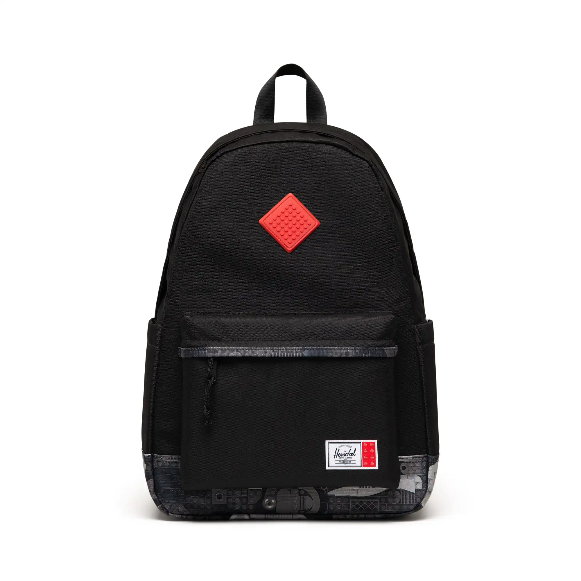 Zdjecie zestawu LEGO 5010434 Inne Czarny plecak Herschel Heritage™ — czarne abstrakcyjne klocki 1