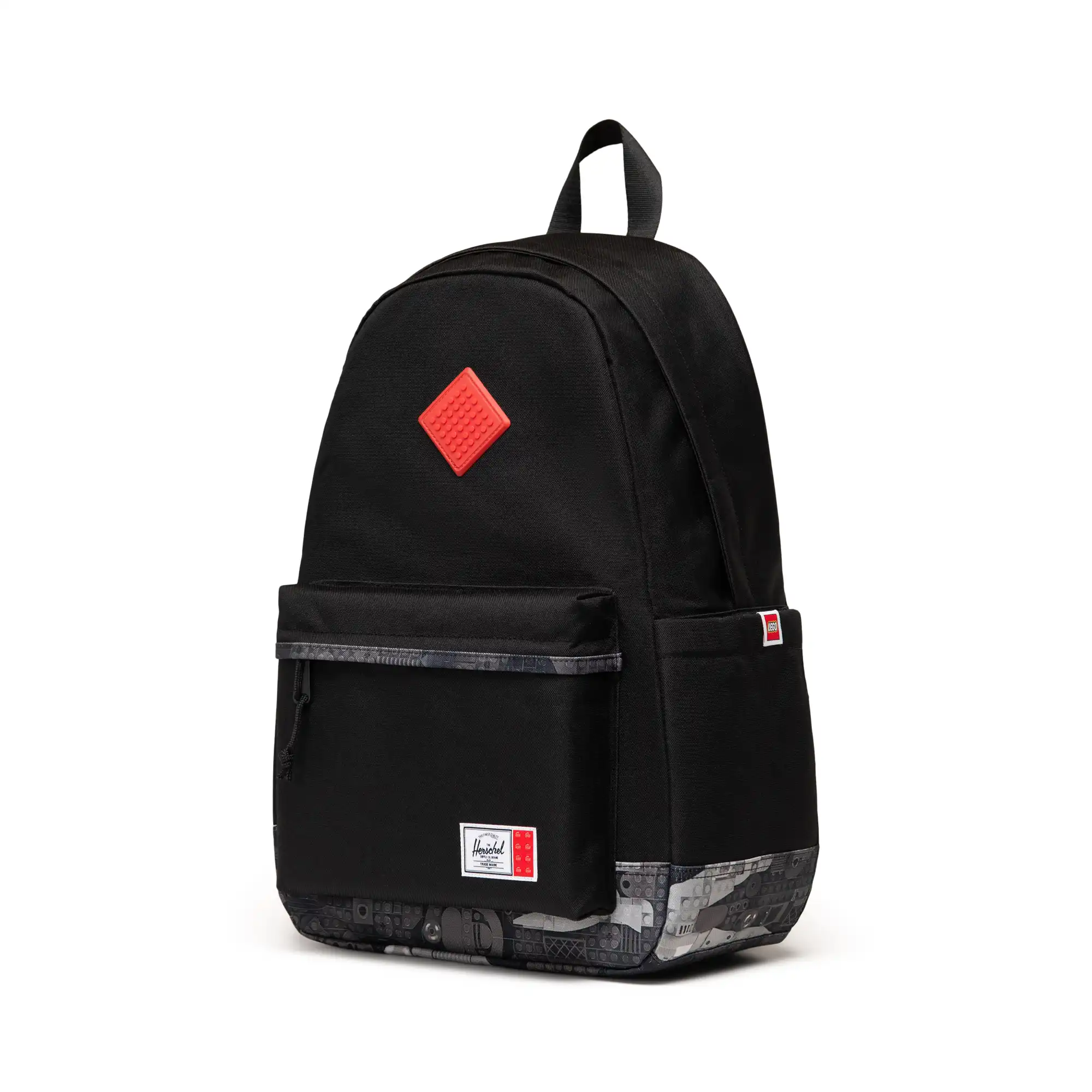 Zdjecie zestawu LEGO 5010434 Inne Czarny plecak Herschel Heritage™ — czarne abstrakcyjne klocki 2