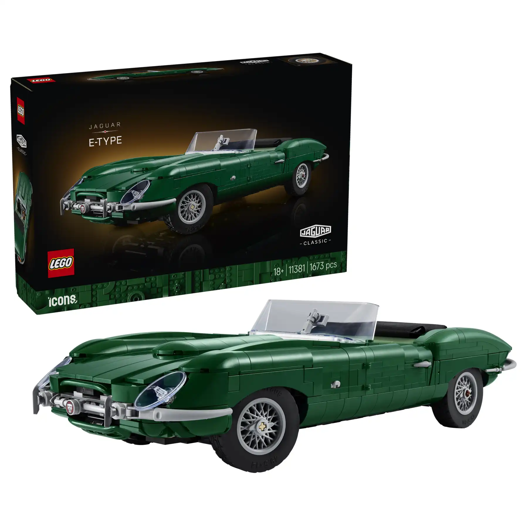 Zdjecie zestawu LEGO 11381 Icons Jaguar E-Type 1