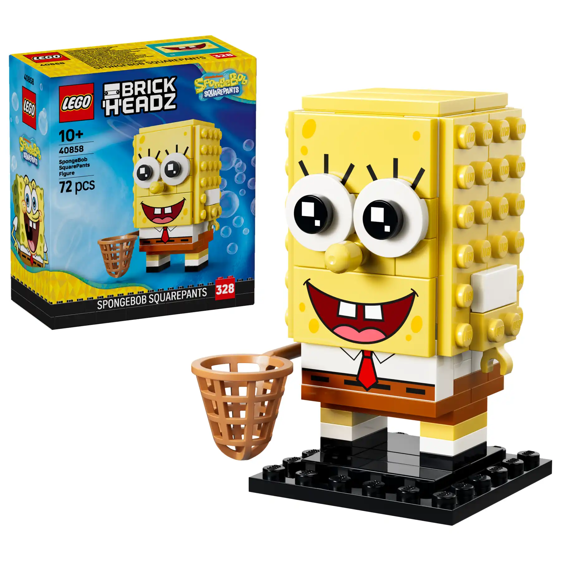 Zdjecie zestawu LEGO 40858 BrickHeadz Figurka SpongeBoba Kanciastoportego 1