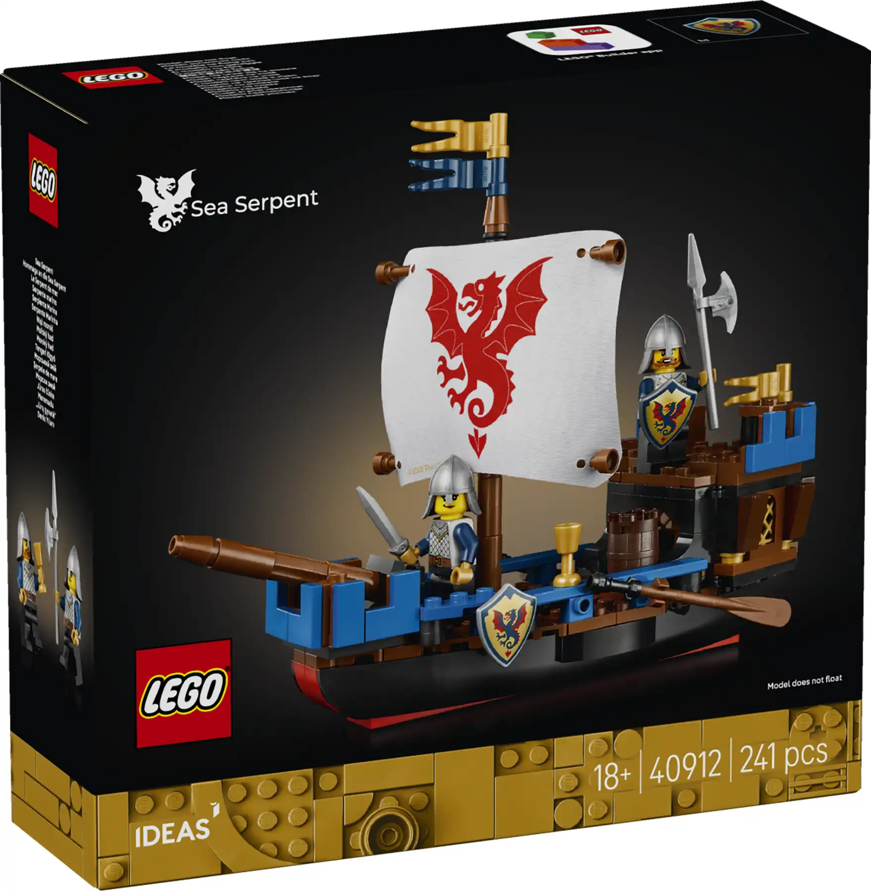 Zdjecie zestawu LEGO 40912 Ideas Wąż morski 1