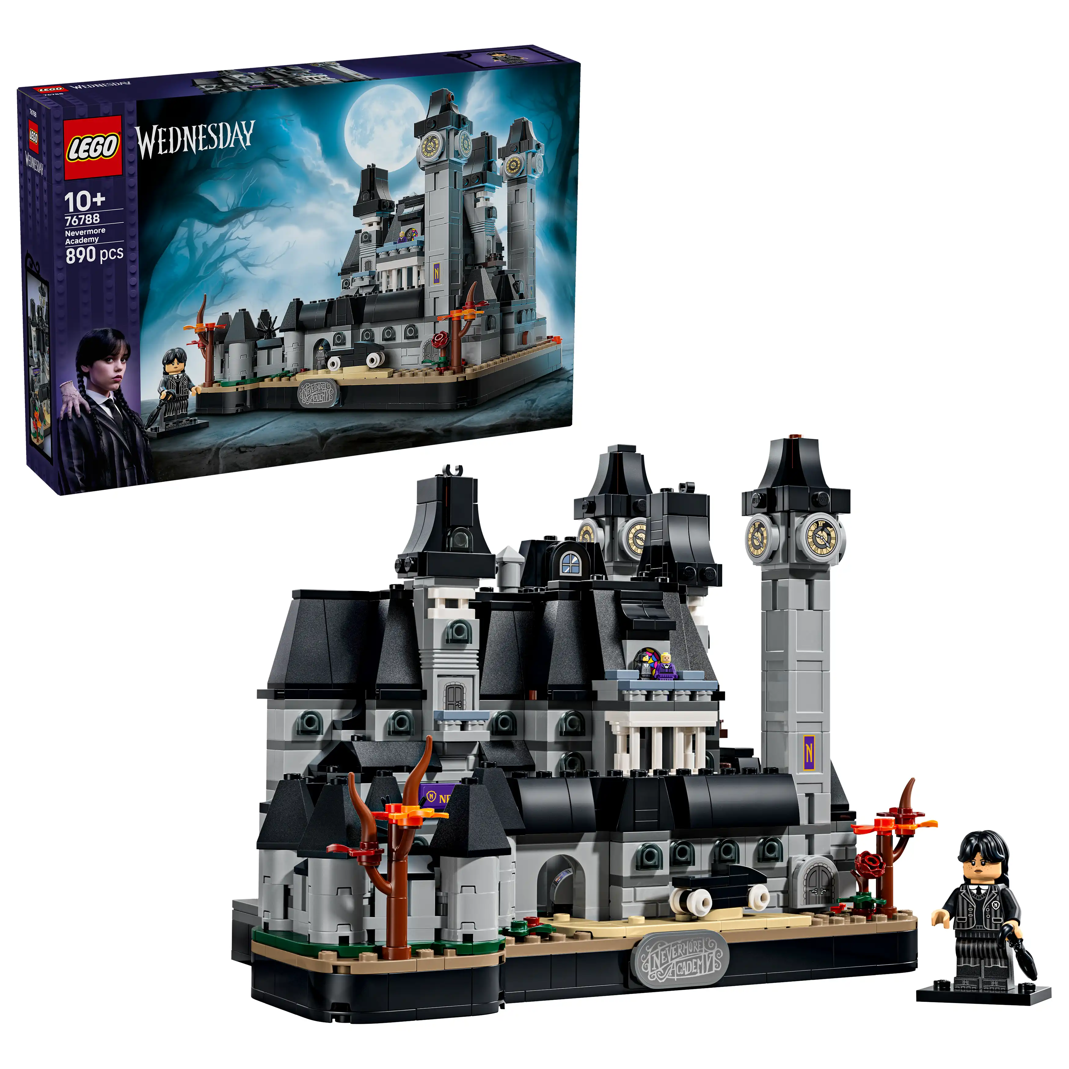 Zdjecie zestawu LEGO 76788 Wednesday Akademia Nevermore 1