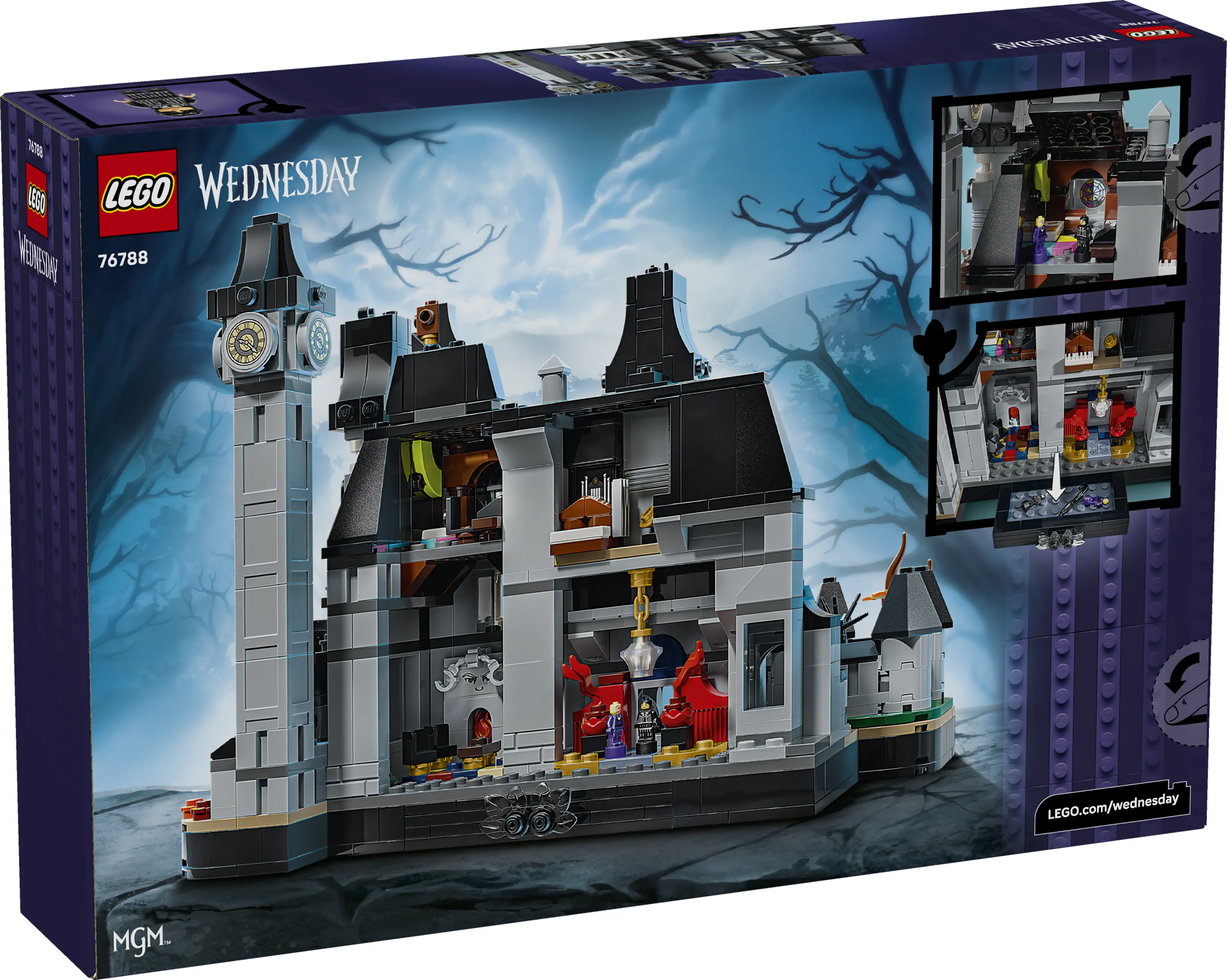 Zdjecie zestawu LEGO 76788 Wednesday Akademia Nevermore 3