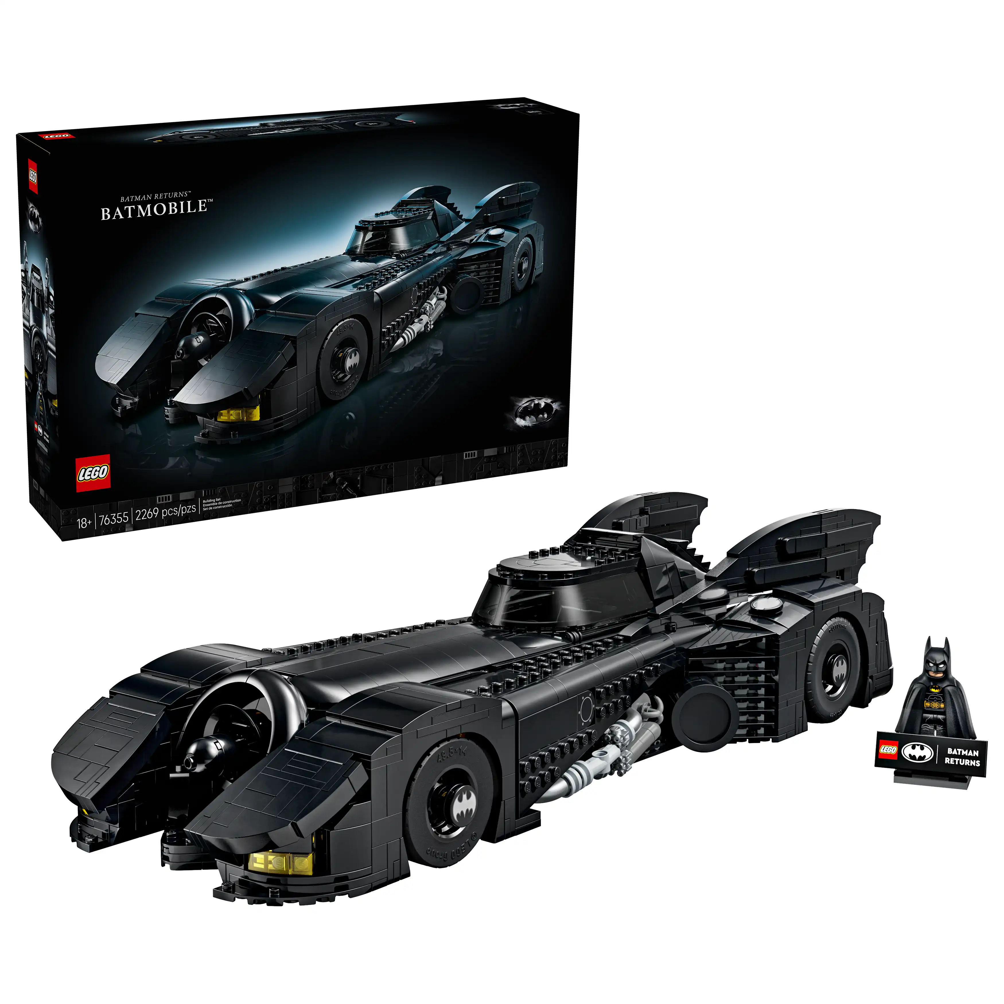 Zdjecie zestawu LEGO 76355 Batman Batmobil z filmu Powrót Batmana 1