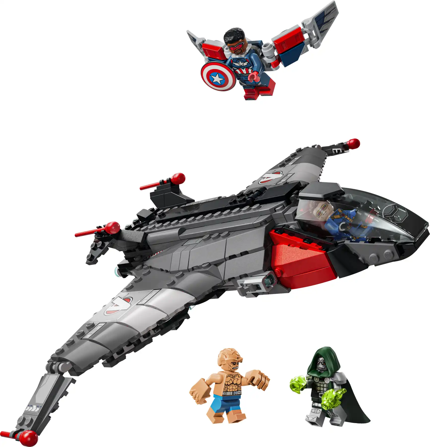 Zdjecie zestawu LEGO 76347 Marvel Avengers: Doomsday Quinjet 4