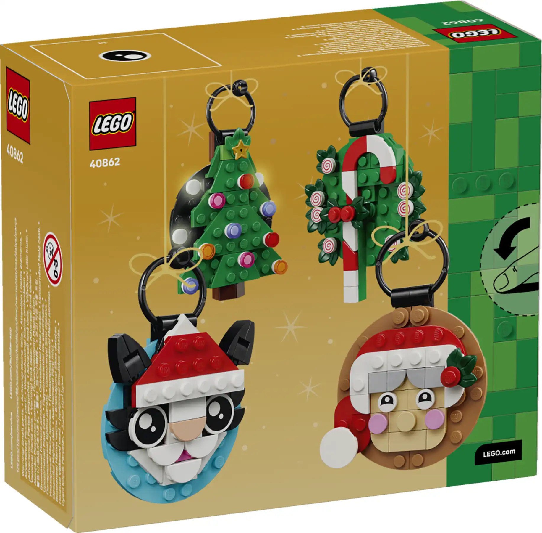 Zdjecie zestawu LEGO 40862 Inne Kolekcja ozdób gwiazdkowych 2 3