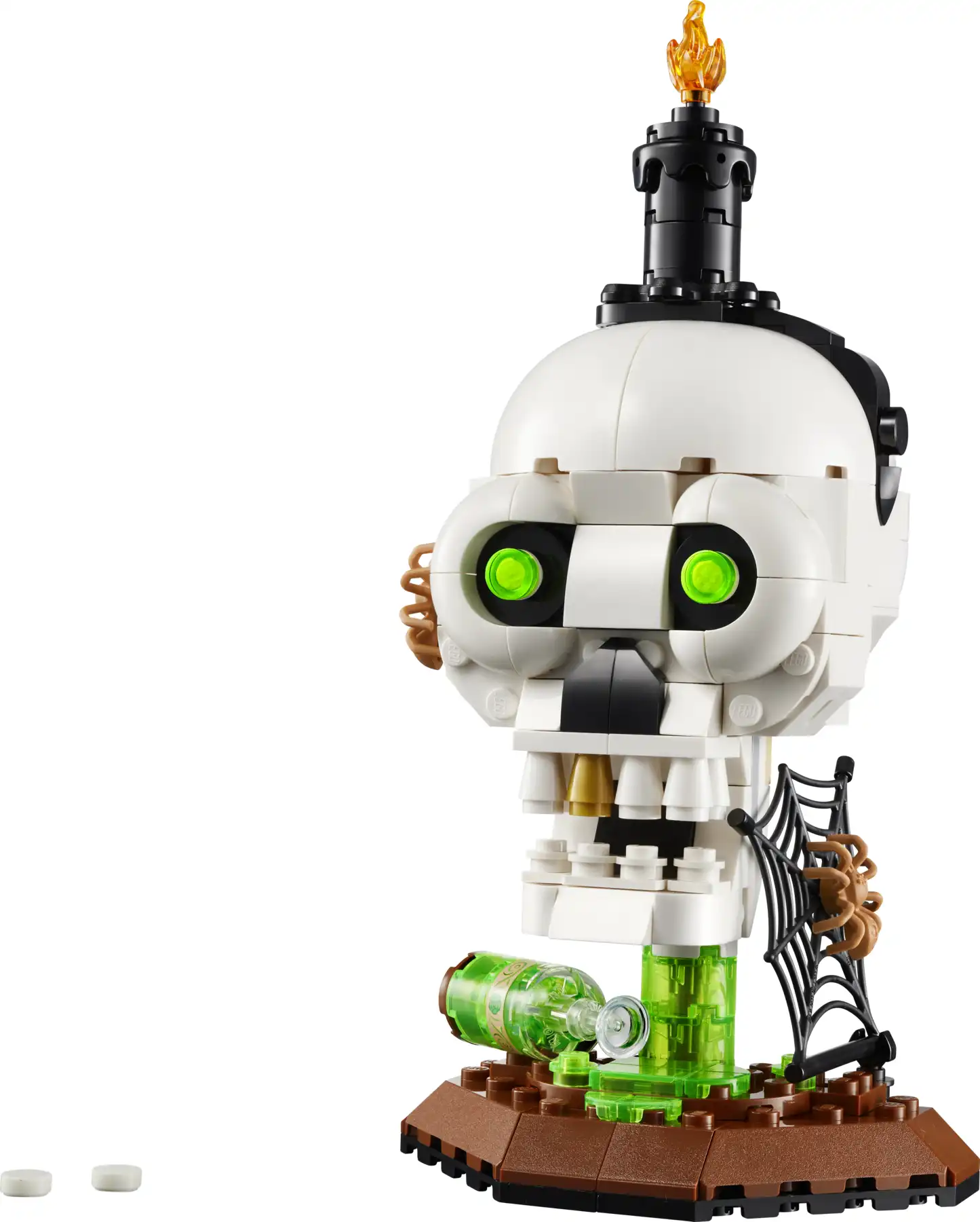 Zdjecie zestawu LEGO 40883  Halloweenowa czaszka ze świecą 1