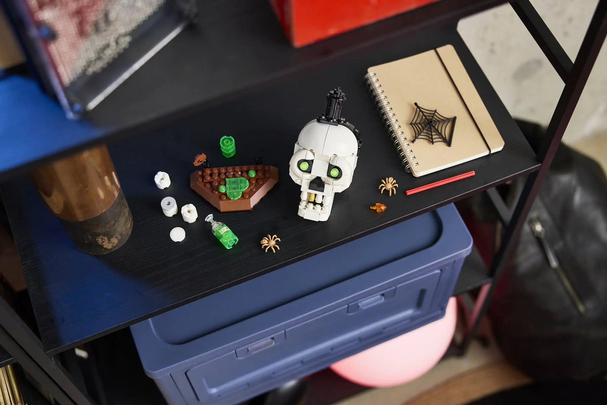 Zdjecie zestawu LEGO 40883  Halloweenowa czaszka ze świecą 4