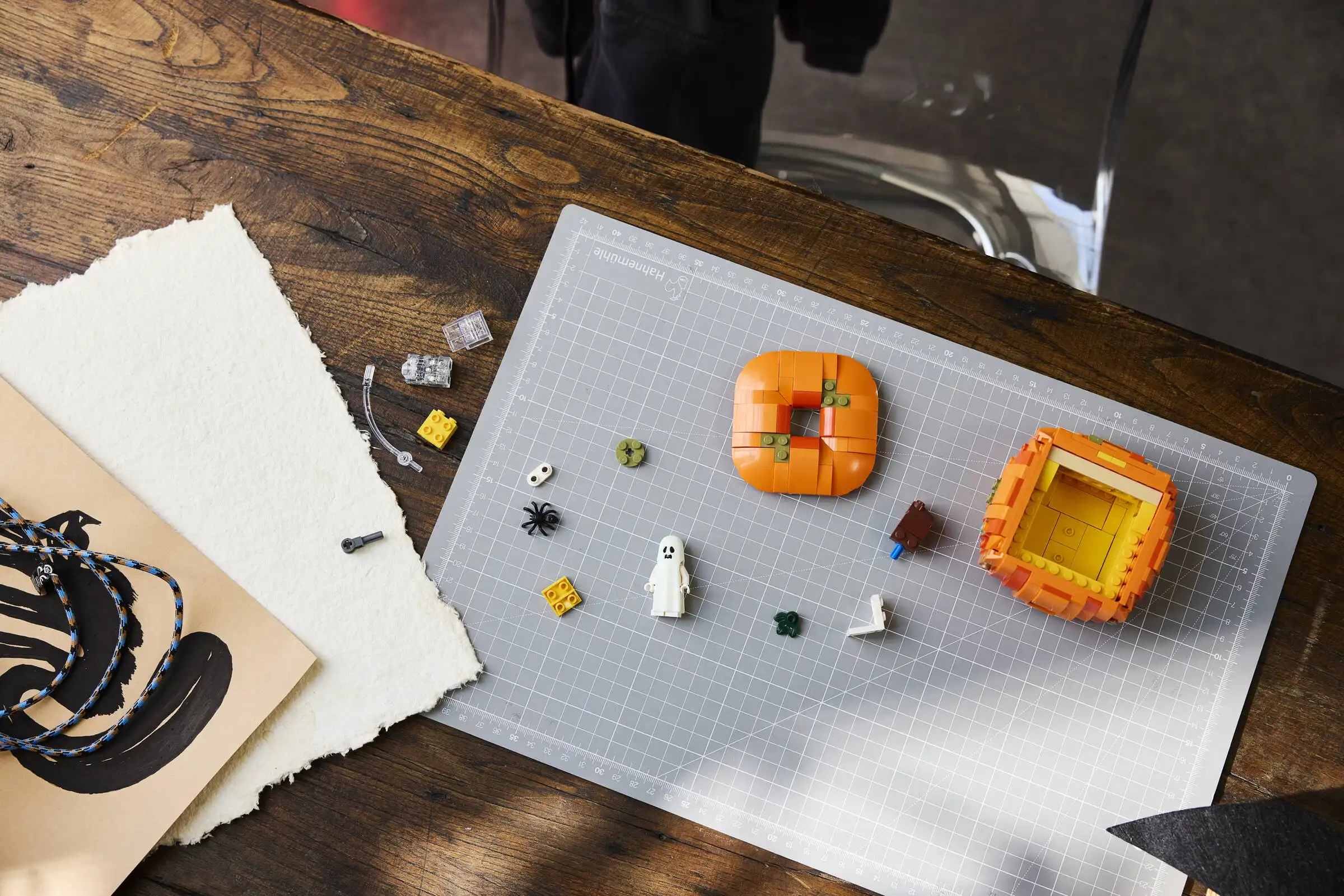 Zdjecie zestawu LEGO 40872  Halloweenowa latarnia z dyni 1