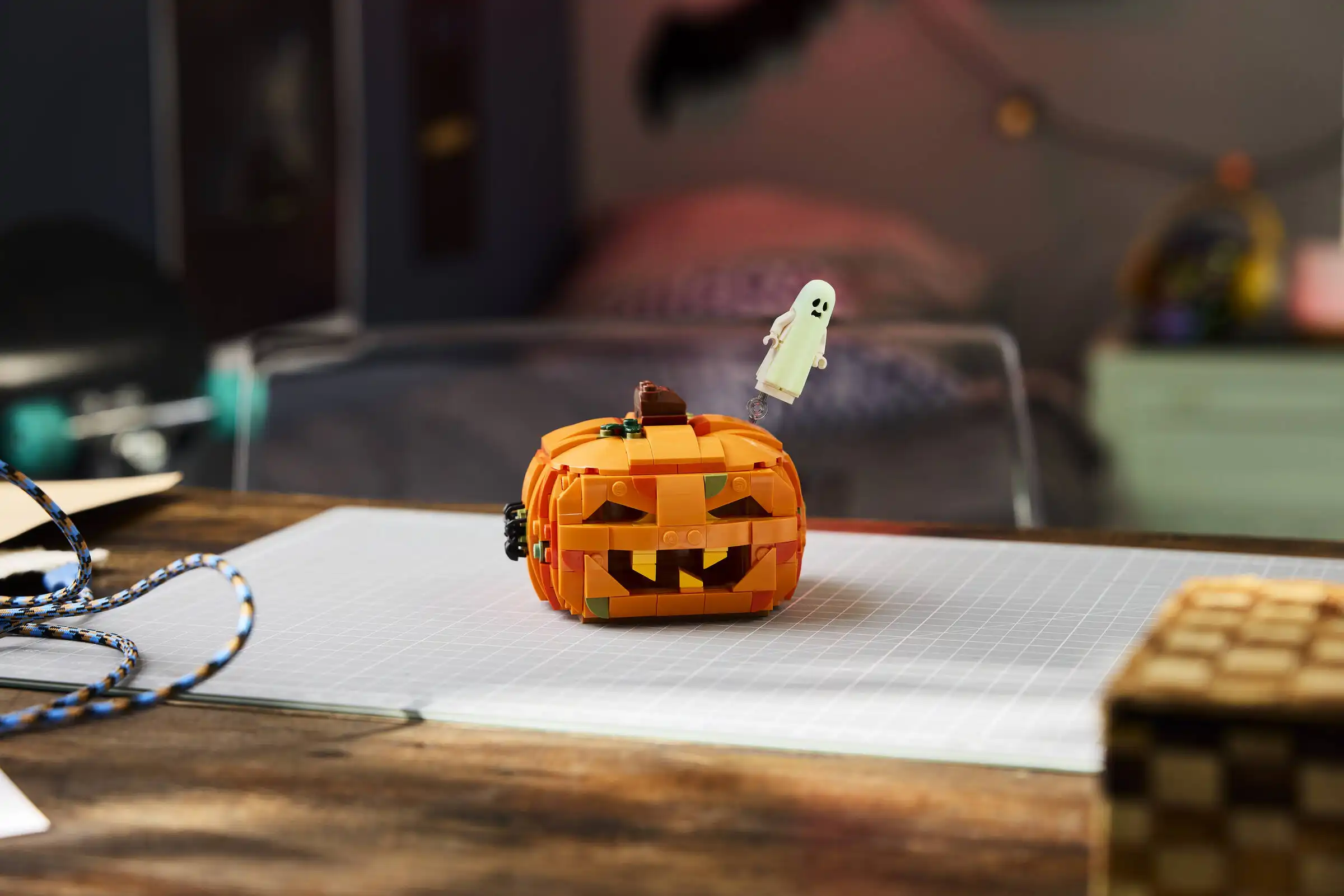 Zdjecie zestawu LEGO 40872  Halloweenowa latarnia z dyni 3