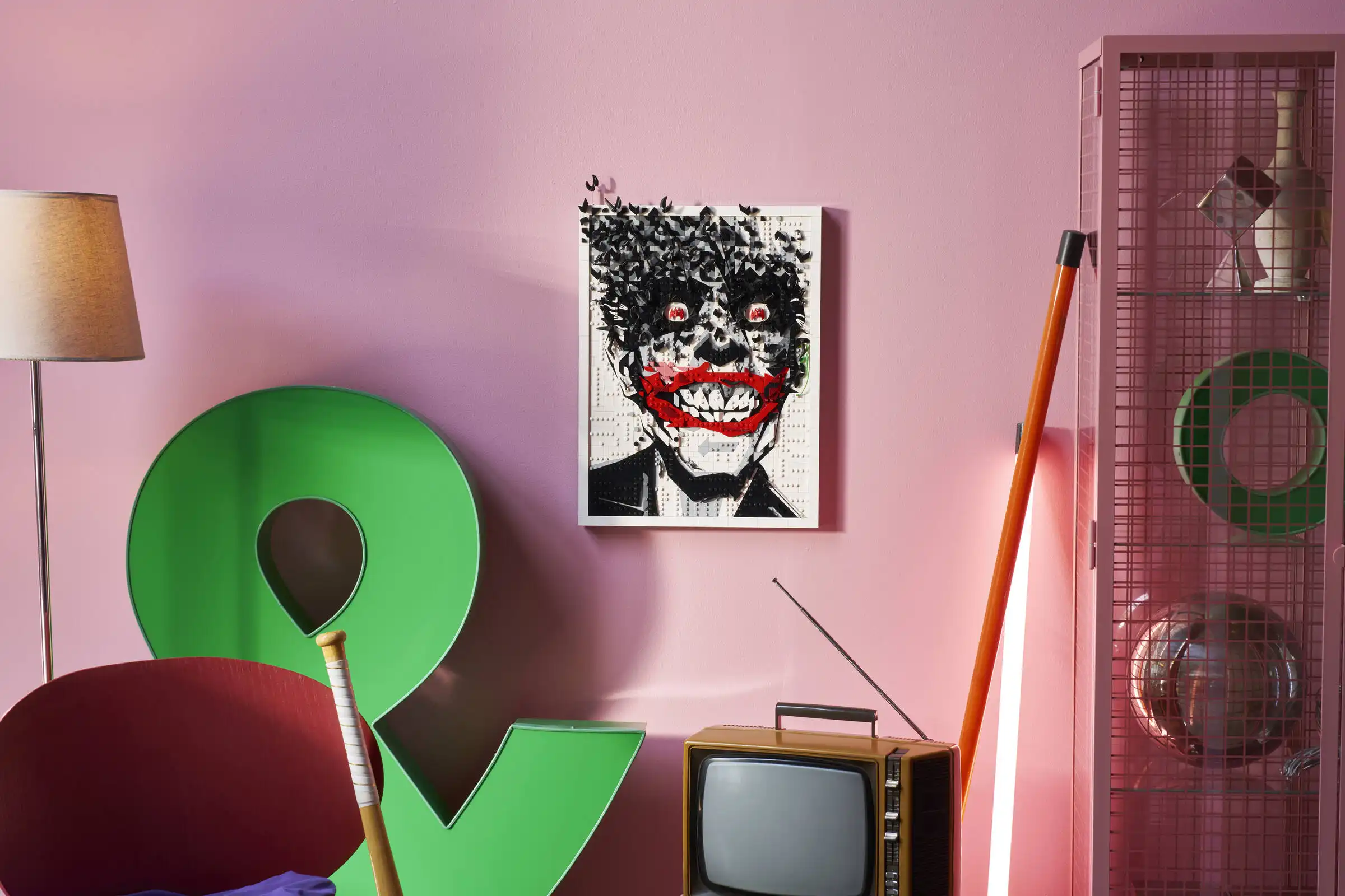 Zdjecie zestawu LEGO 67012 DC Obraz — Okładka komiksu z Jokerem™ 4