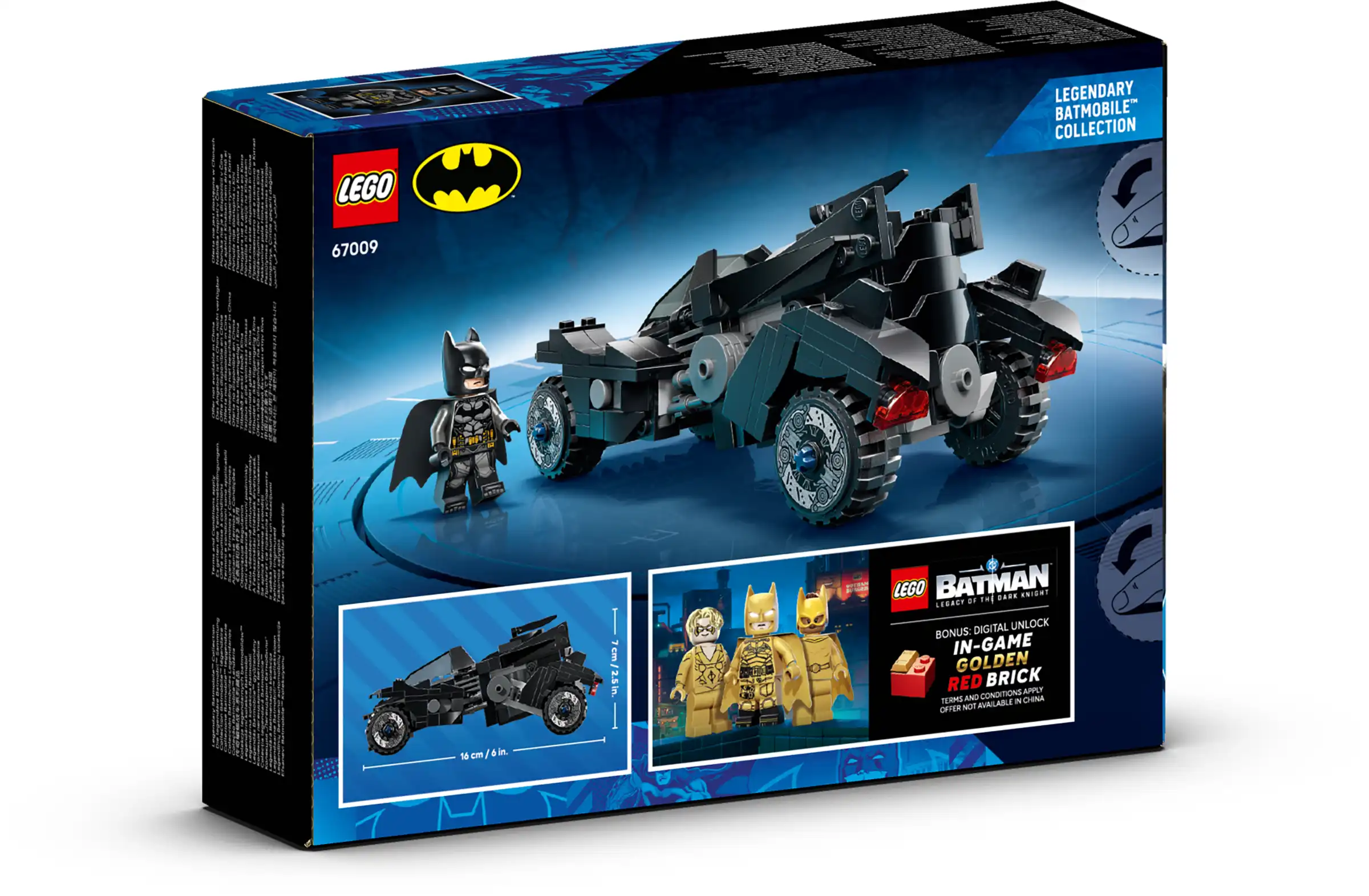 Zdjecie zestawu LEGO 67009 DC Batmobil z gry Batman™: Arkham 2