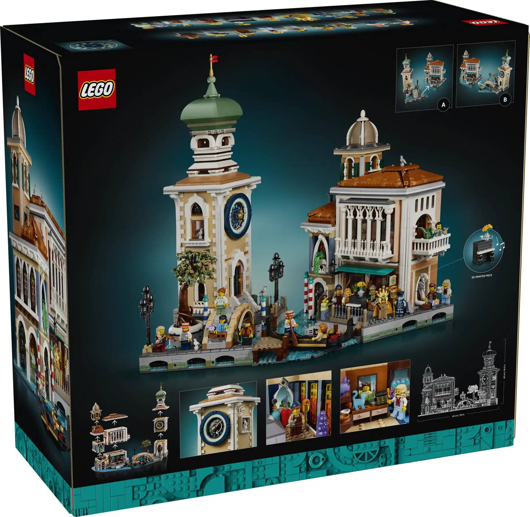 LEGO Icons 11388 – Wenecka okolica – zdjęcie 11