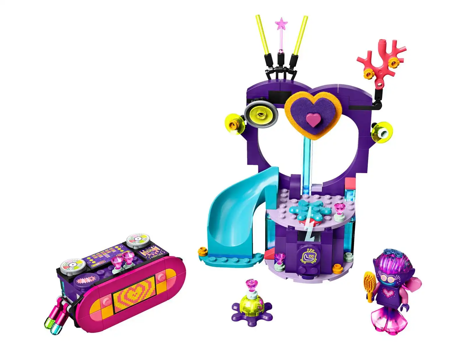 Zdjecie zestawu LEGO 41250 Trolls World Tour Impreza techno na rafie 1