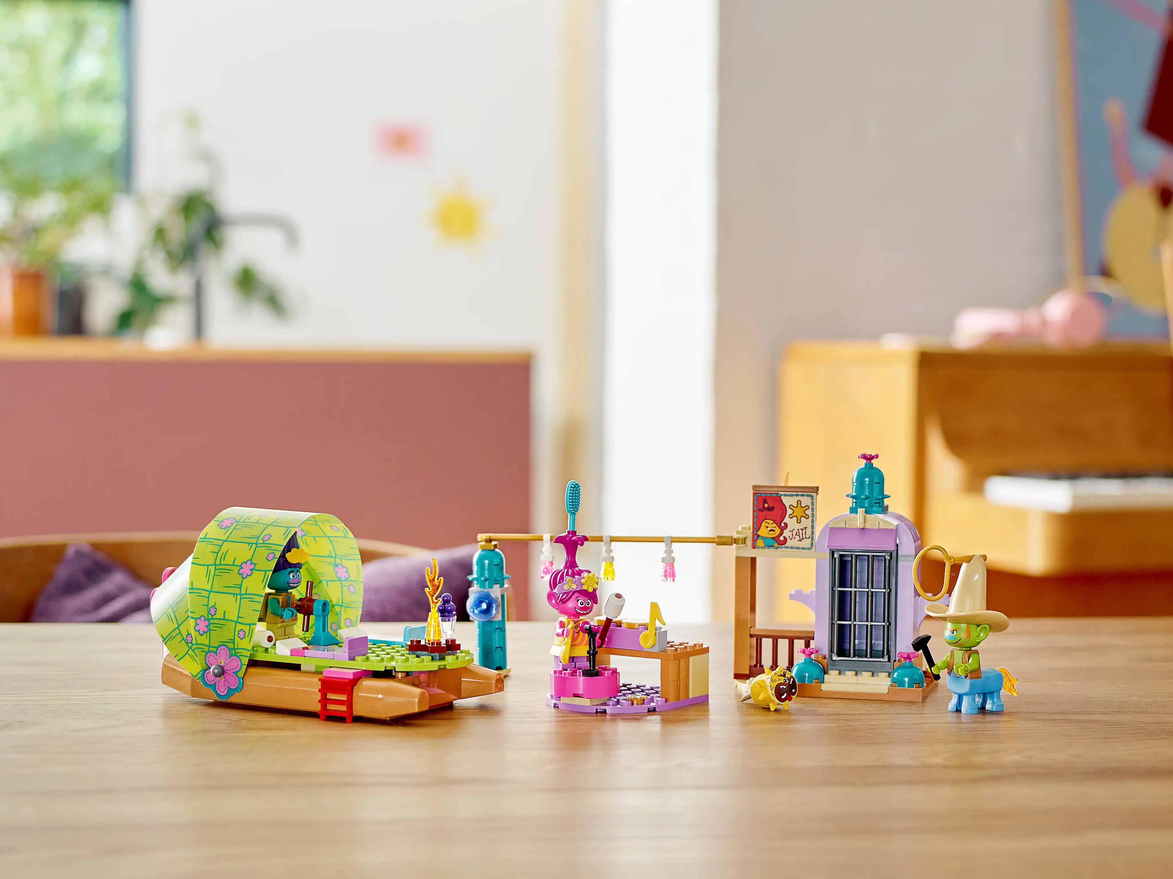 Zdjecie zestawu LEGO 41253 Trolls World Tour Pustkowie i przygoda na tratwie 3