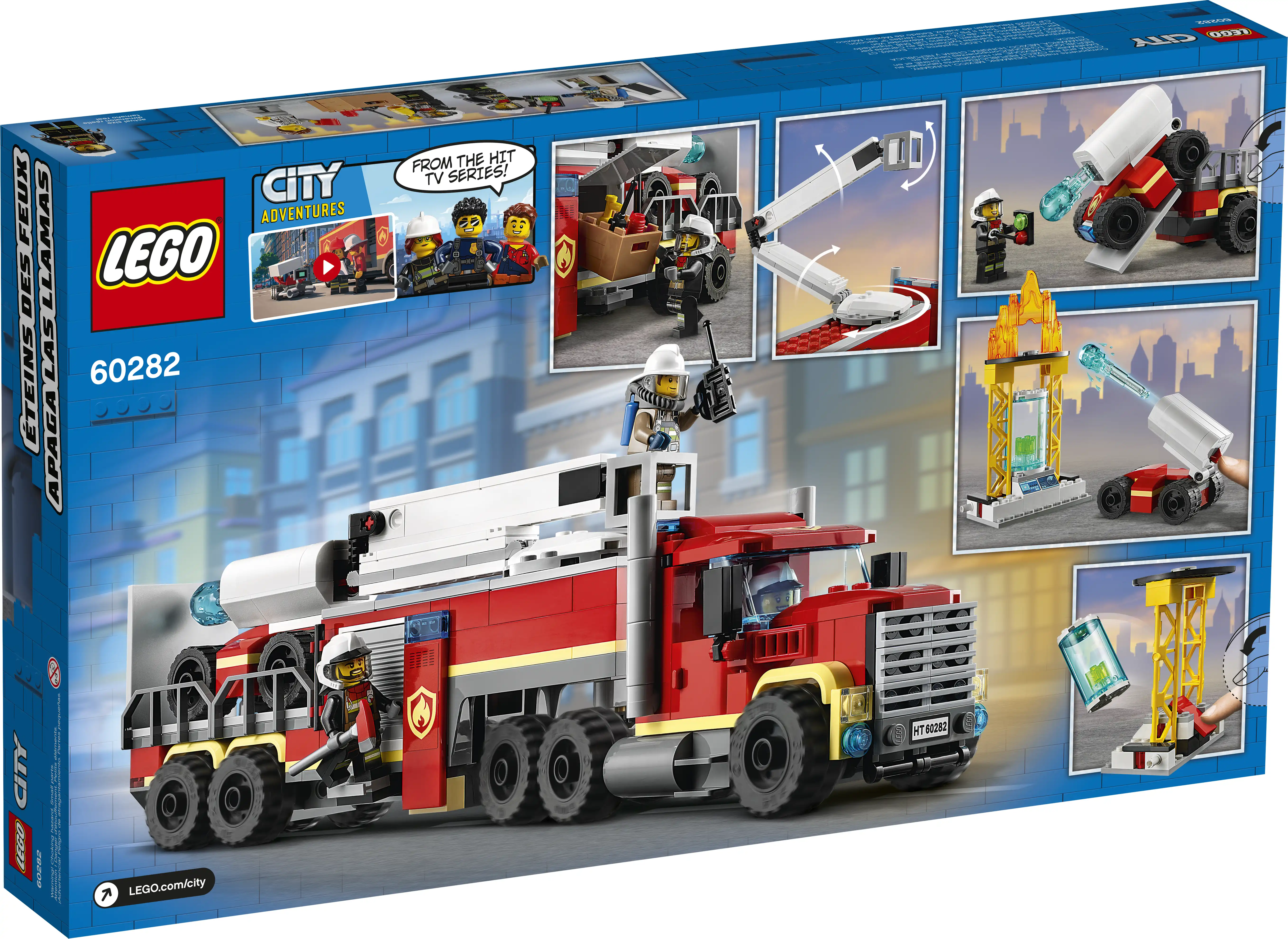 Zdjecie zestawu LEGO 60282 City Strażacka jednostka dowodzenia 2