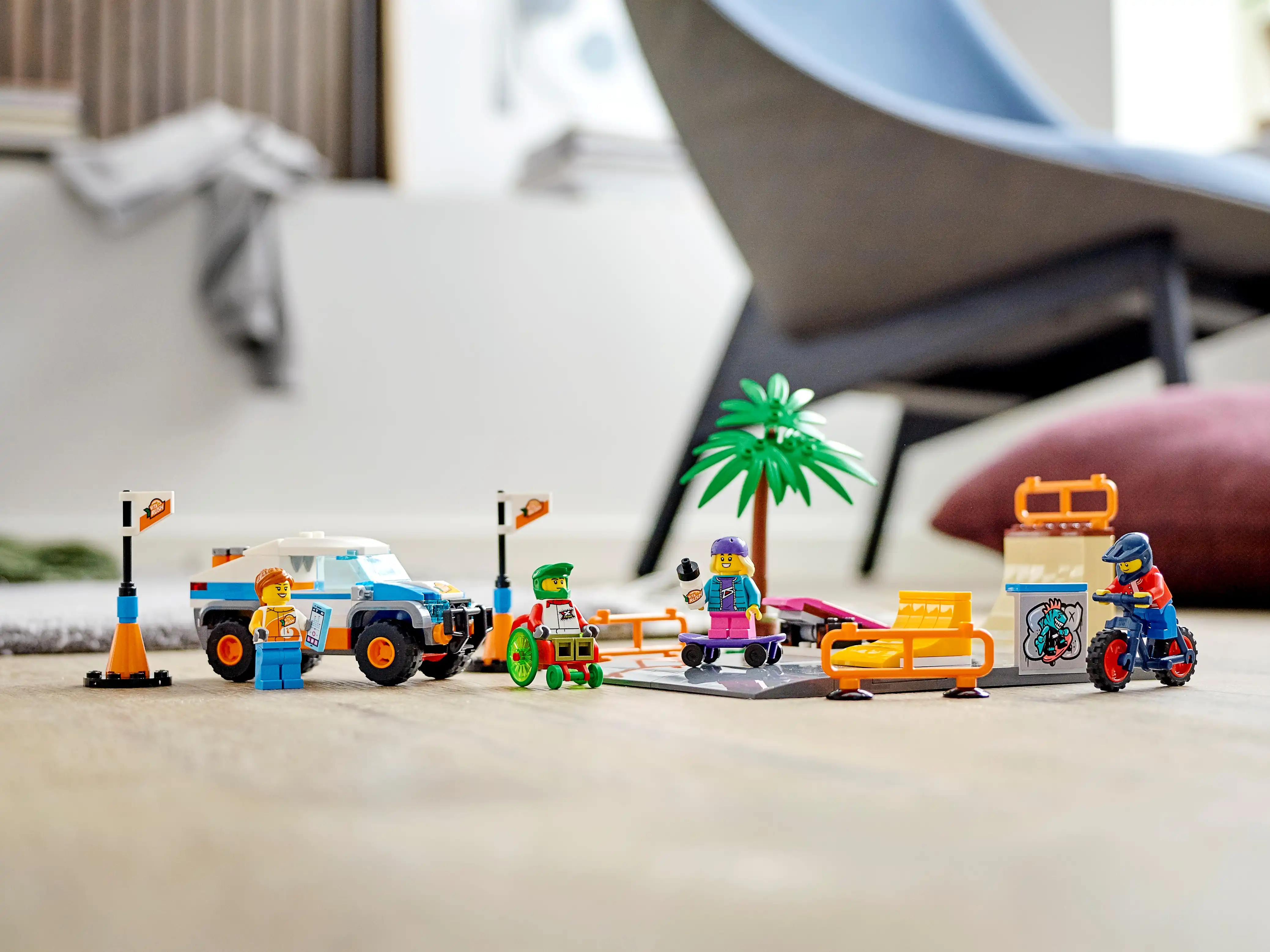 Zdjecie zestawu LEGO 60290 City Skatepark 2
