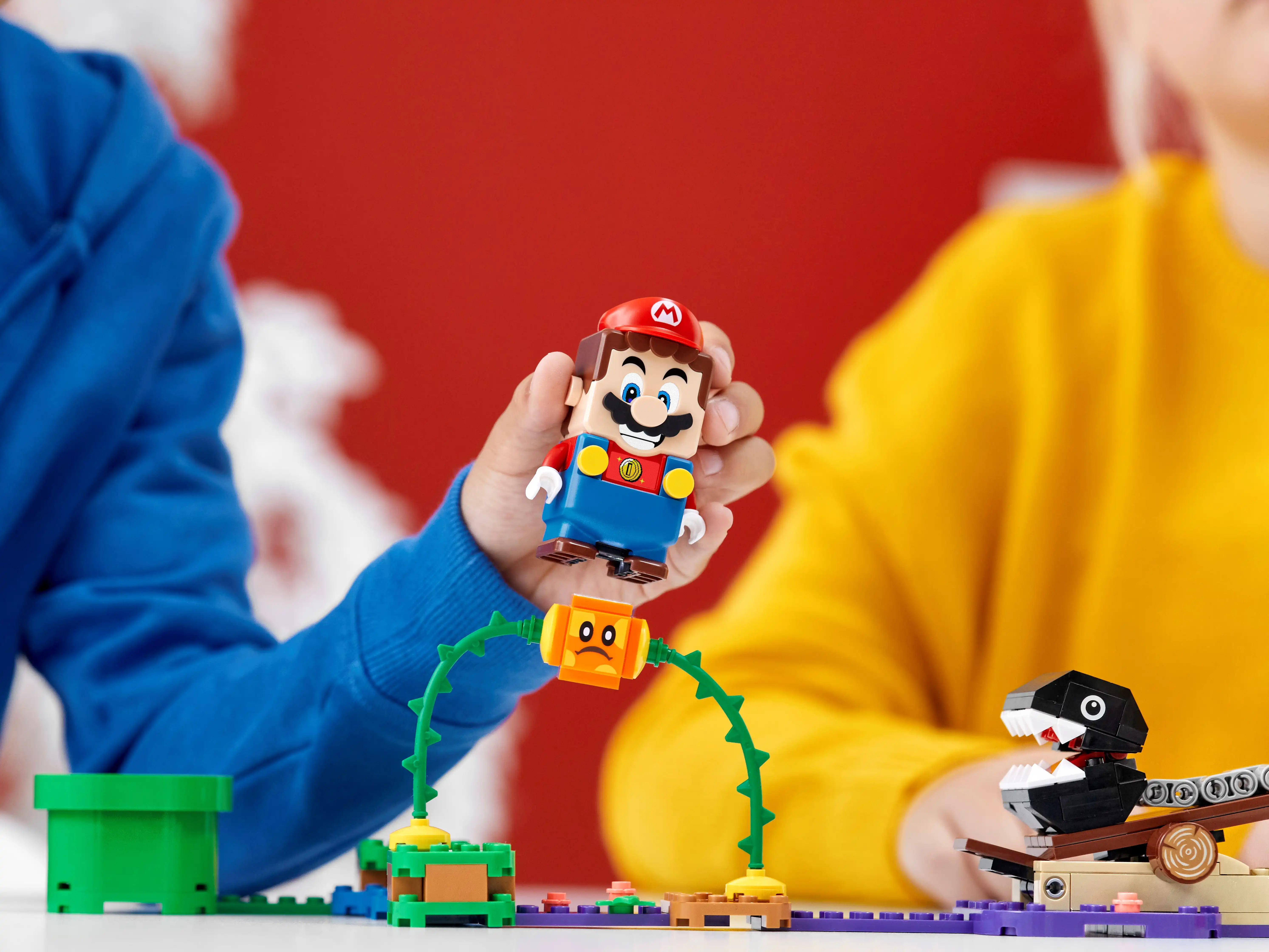 Zdjecie zestawu LEGO 71381 Super Mario Spotkanie z Chain Chompem w dżungli - zestaw dodatkowy 3