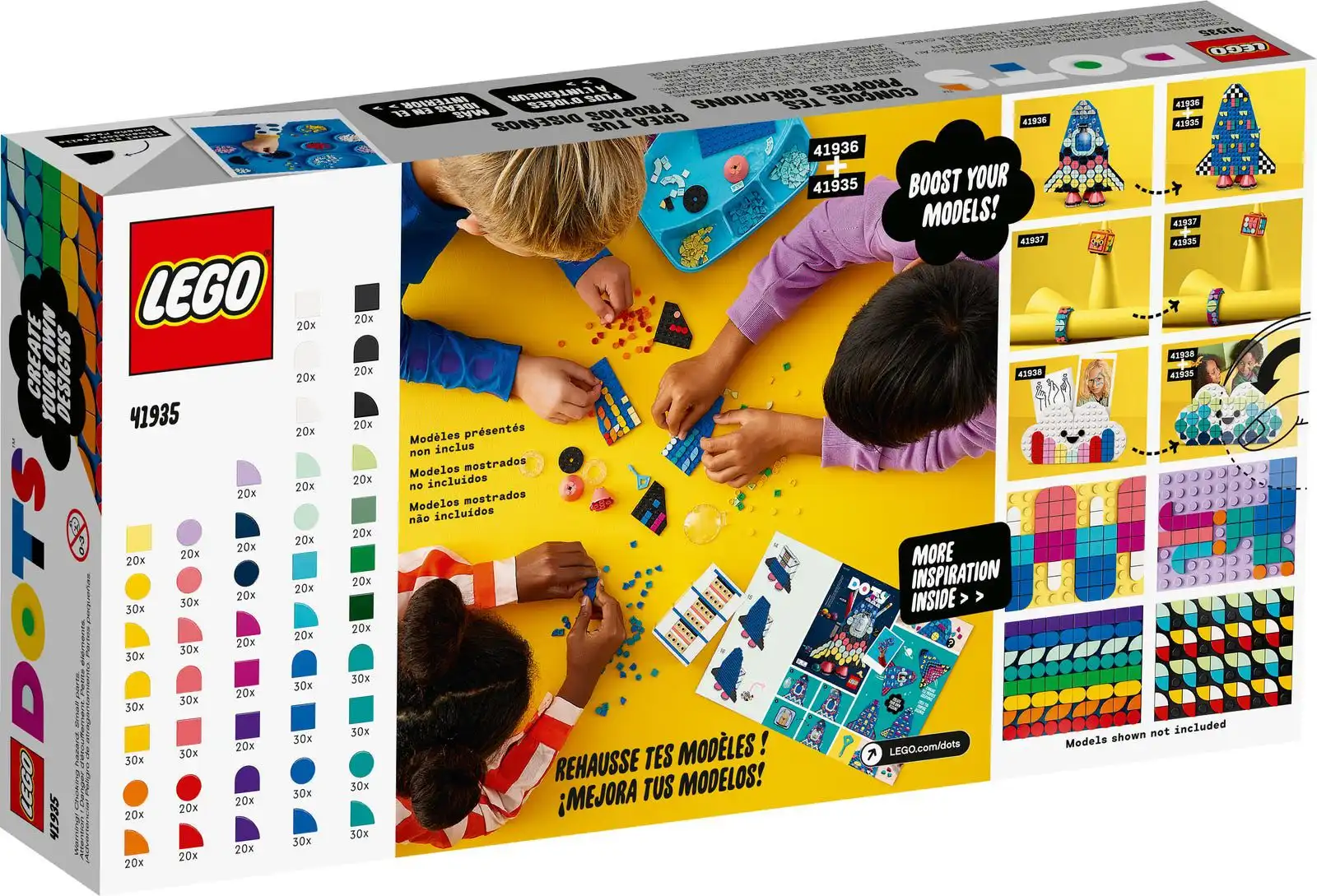 Zdjecie zestawu LEGO 41935 DOTS Rozmaitości DOTS 3