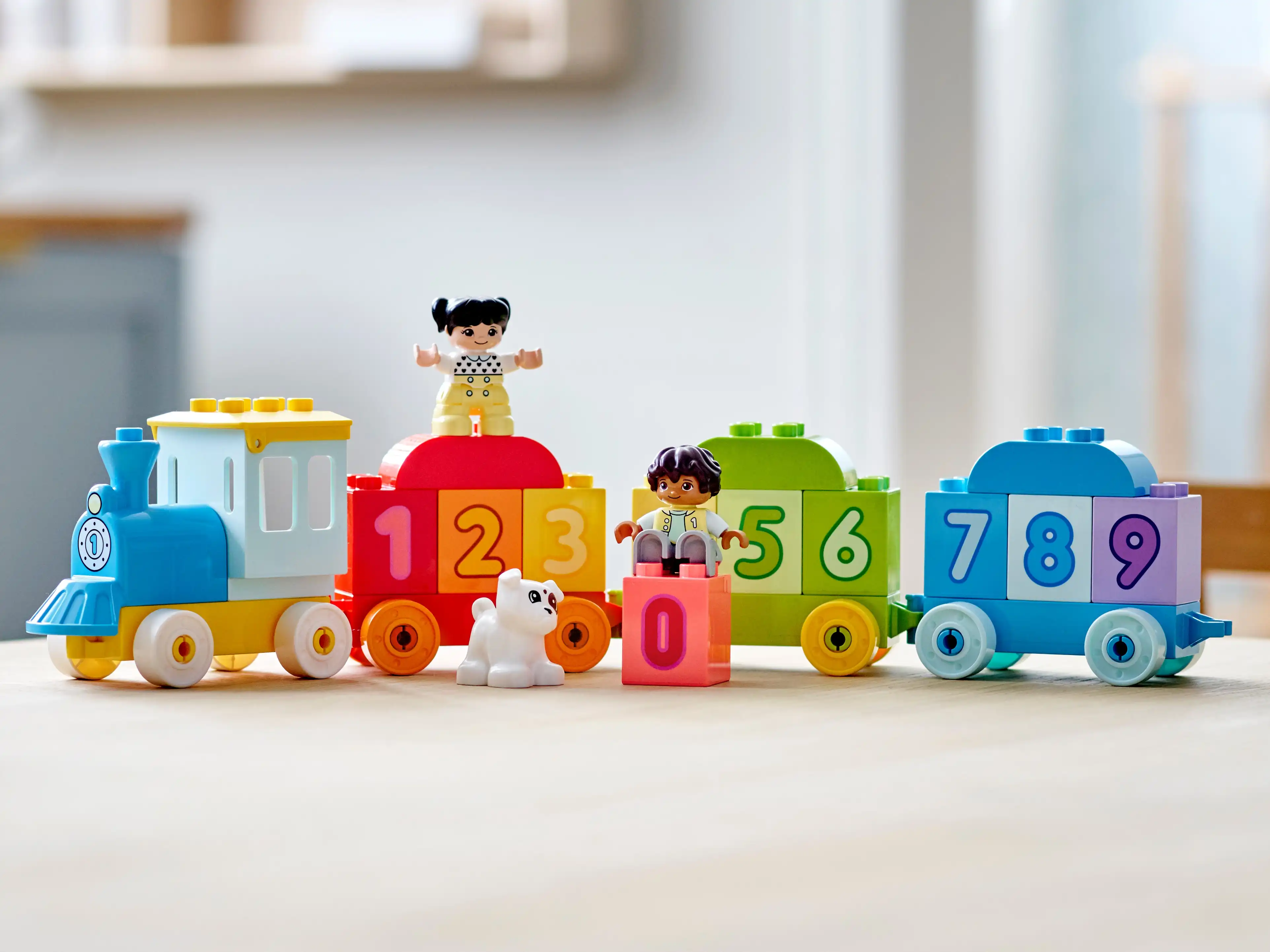 Zdjecie zestawu LEGO 10954 Duplo Pociąg z cyferkami - nauka liczenia 1