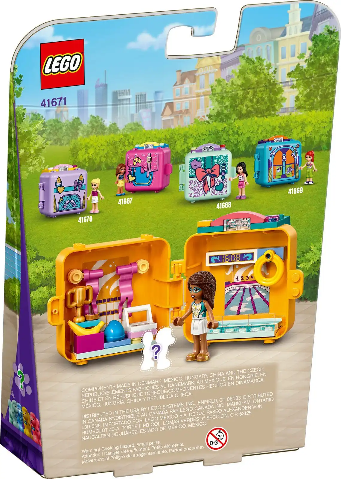 Zdjecie zestawu LEGO 41671 Friends Pływacka kostka Andrei 2