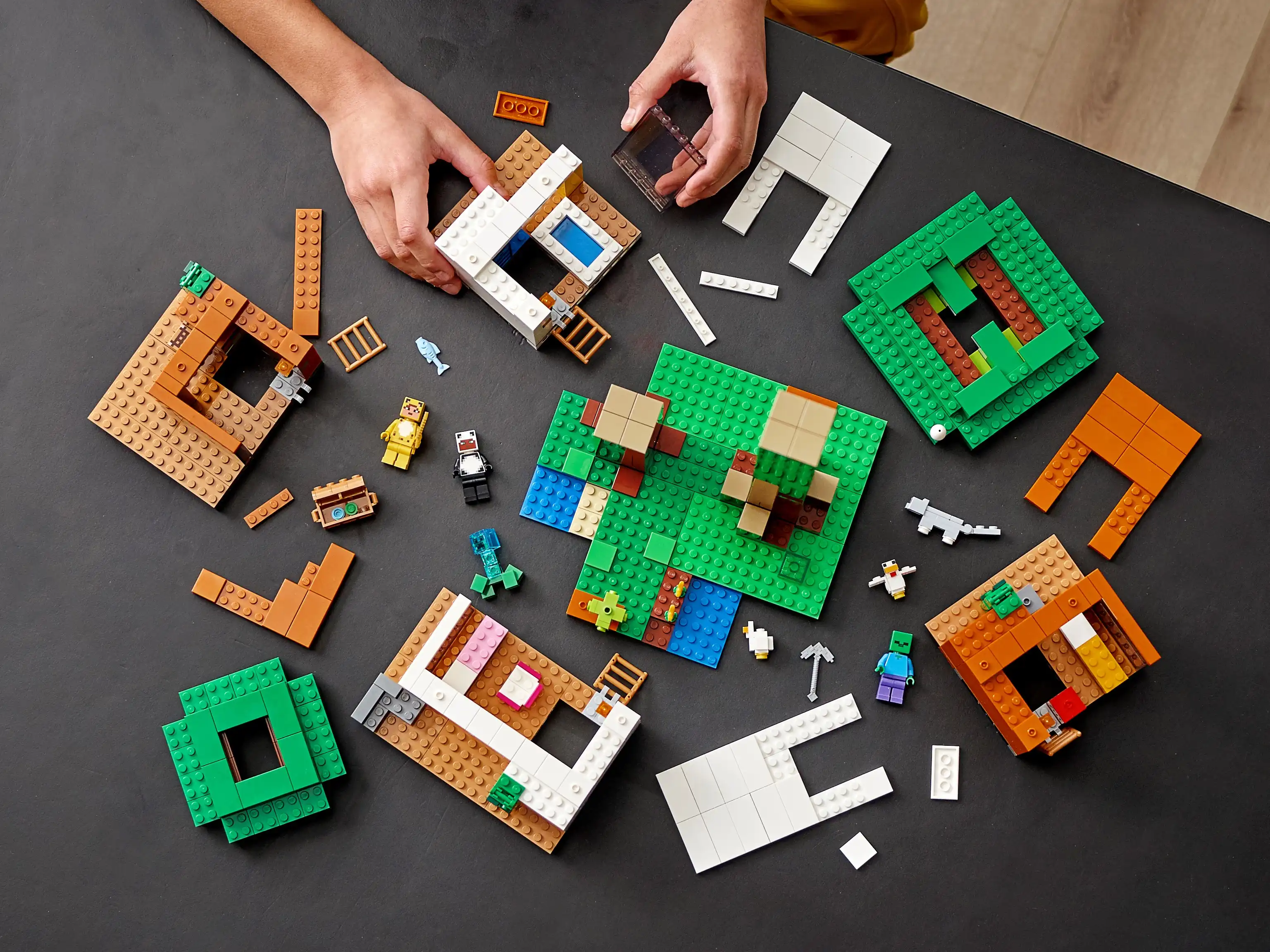 Zdjecie zestawu LEGO 21174 Minecraft Nowoczesny domek na drzewie 3
